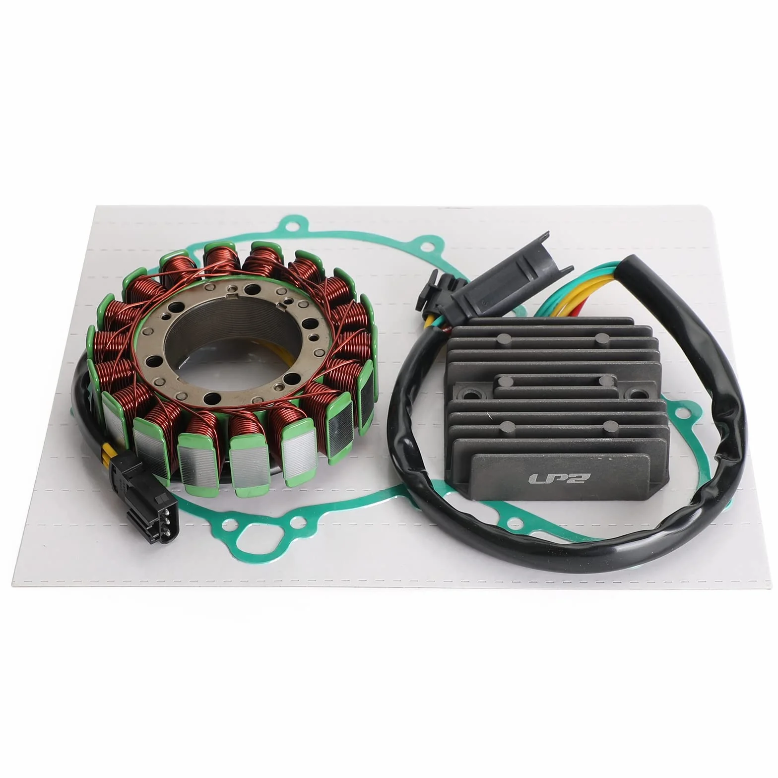 Bobina magnética estator + regulador de voltaje rectificador + junta Assy 11147670688 para F650GS F700GS F800GS F800R/S/ST