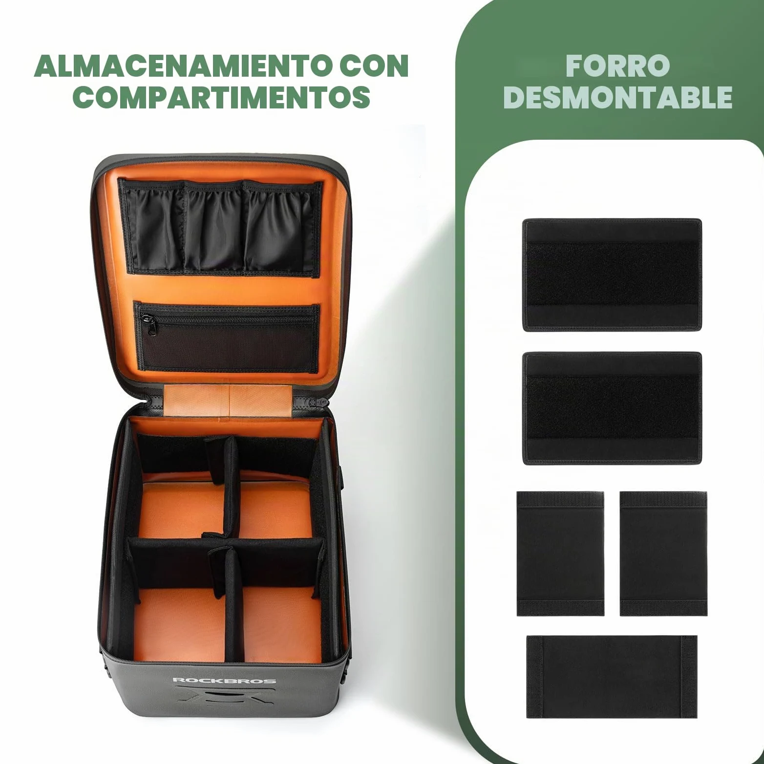 ROCKBROS Bolsa para Asiento Trasero de Moto, Impermaeble Bolsa de Equipaje con Correa de Hombro Ajustable, 13L Maleta para Bicicleta Moto Viaje, Gris
