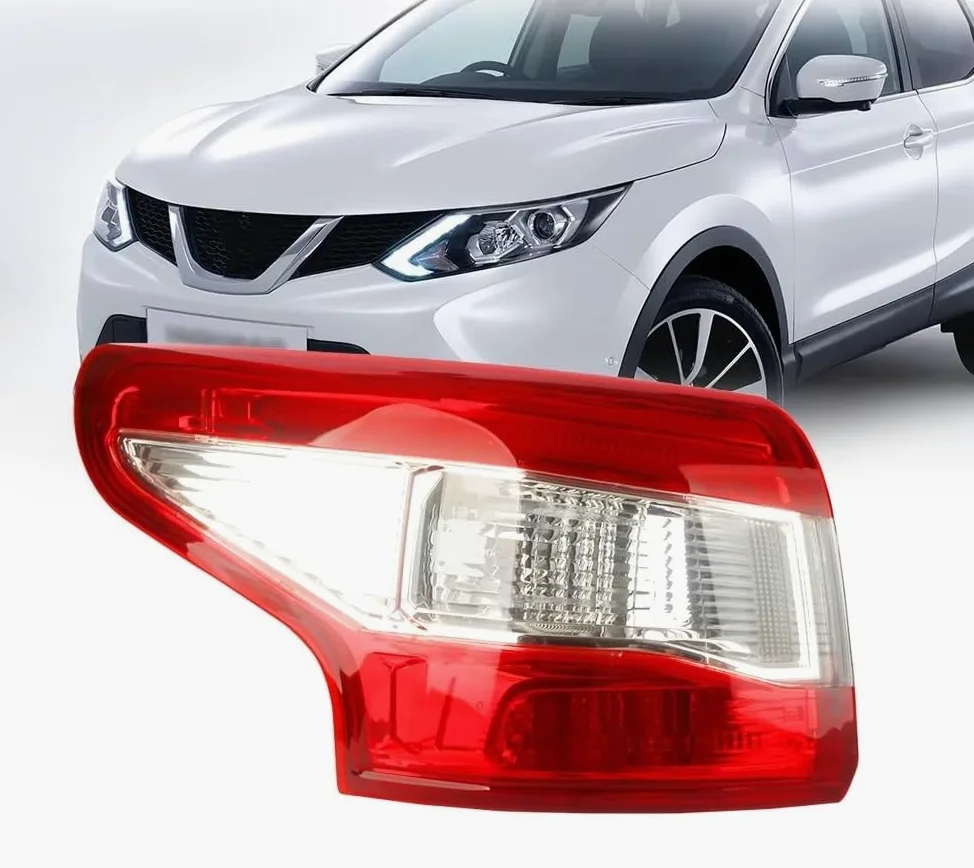 Pilotos Traseros Remolque Para Nissan Para Qashqai MK2 J11 2014 2015 2016 Luz Trasera Coche Lámpara Freno Con Lámpara Trasera Izquierda/derecha Luces Traseras(Outside-right)