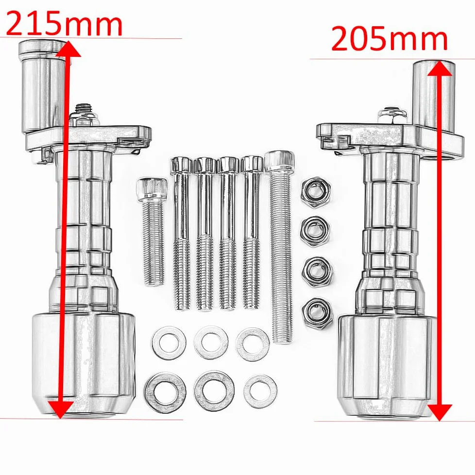Modeer Compatible con Hon.da CB750 Hor.net 2022 2023 2024 2025 Marco de motocicleta Anticolisión Protección contra caídas Slider Crash cb 750 Accesorios (Rojo)