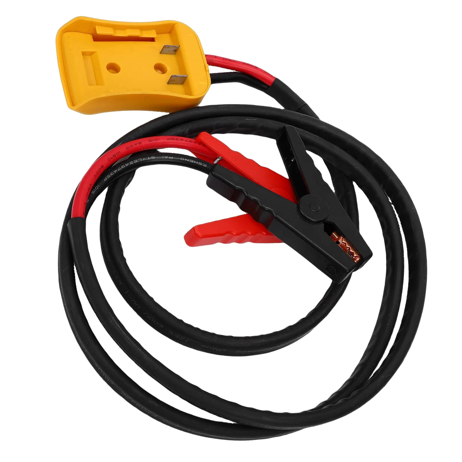 Akozon Cable de Arranque para Batería de Coche, Cable de Silicona 8AWG, de Arranque Automotriz a Prueba de Calor para SUV, Camiones Ligeros (5.9FT)