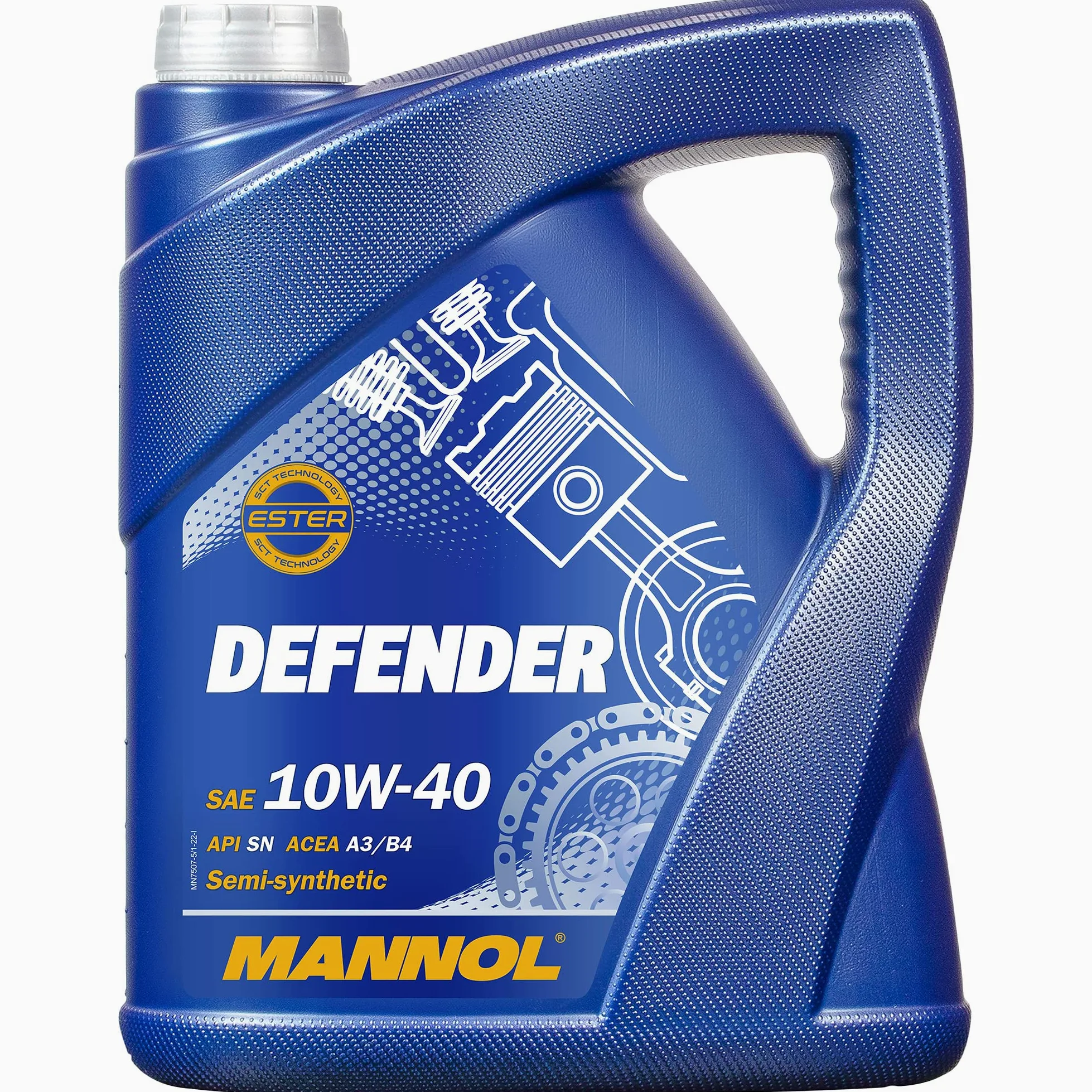 Mannol Defender 12L - Aceite de motor 10W-40 (3 unidades, motor Doctor+Motor Flush)