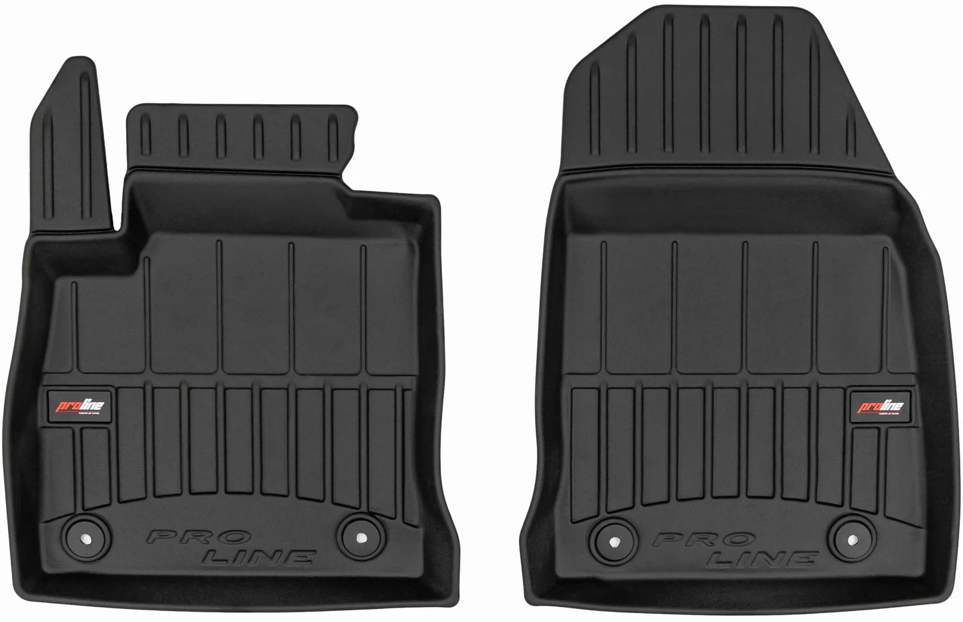SMK Alfombrillas de goma para Ford Transit Courier II desde 2023 Experimente un nuevo estándar de viaje con las alfombrillas de coche antideslizantes: alfombrillas de coche multiuso para todas las con