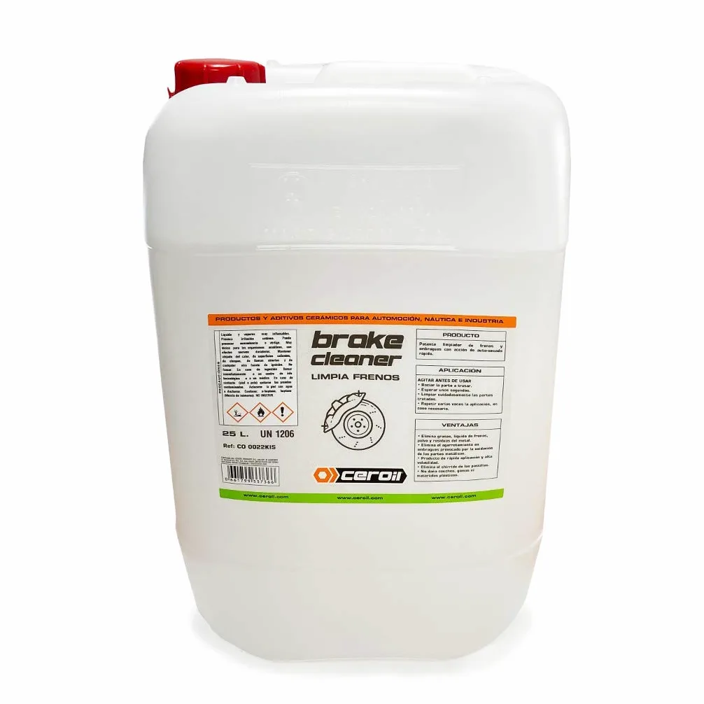 Aditivo limpiador de frenos BRAKE CLEANER 25L