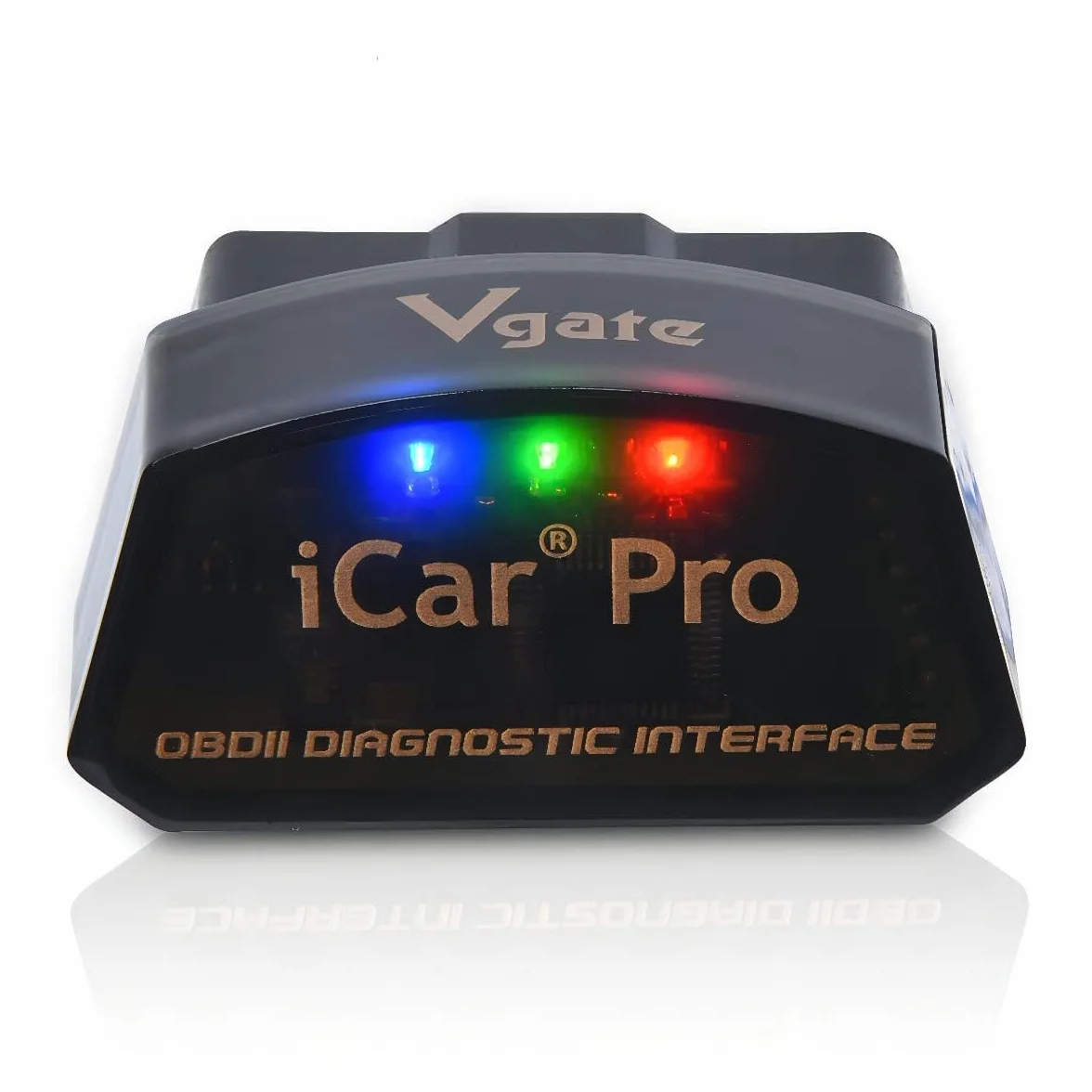 Vgate iCar Pro Bluetooth 4.0 (BLE) OBD2 Fault Code Reader OBDII Code Scanner Car Check Engine Light para iOS/Android | Lector de código de falla, OBDII, luz de comprobación de motor de coche, compatible con iOS/Android