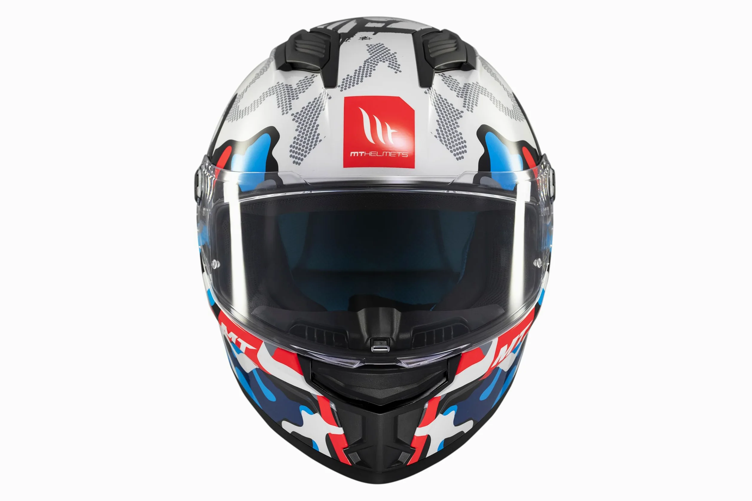 MT Helmets Stinger 2 – Casco Moto Integral Deportivo con Pantalla Antivaho Compatible con Pinlock, Visor Solar Full Vision, Interior Lavable y Calota HIRP | Homologado ECE 22.06 & DOT