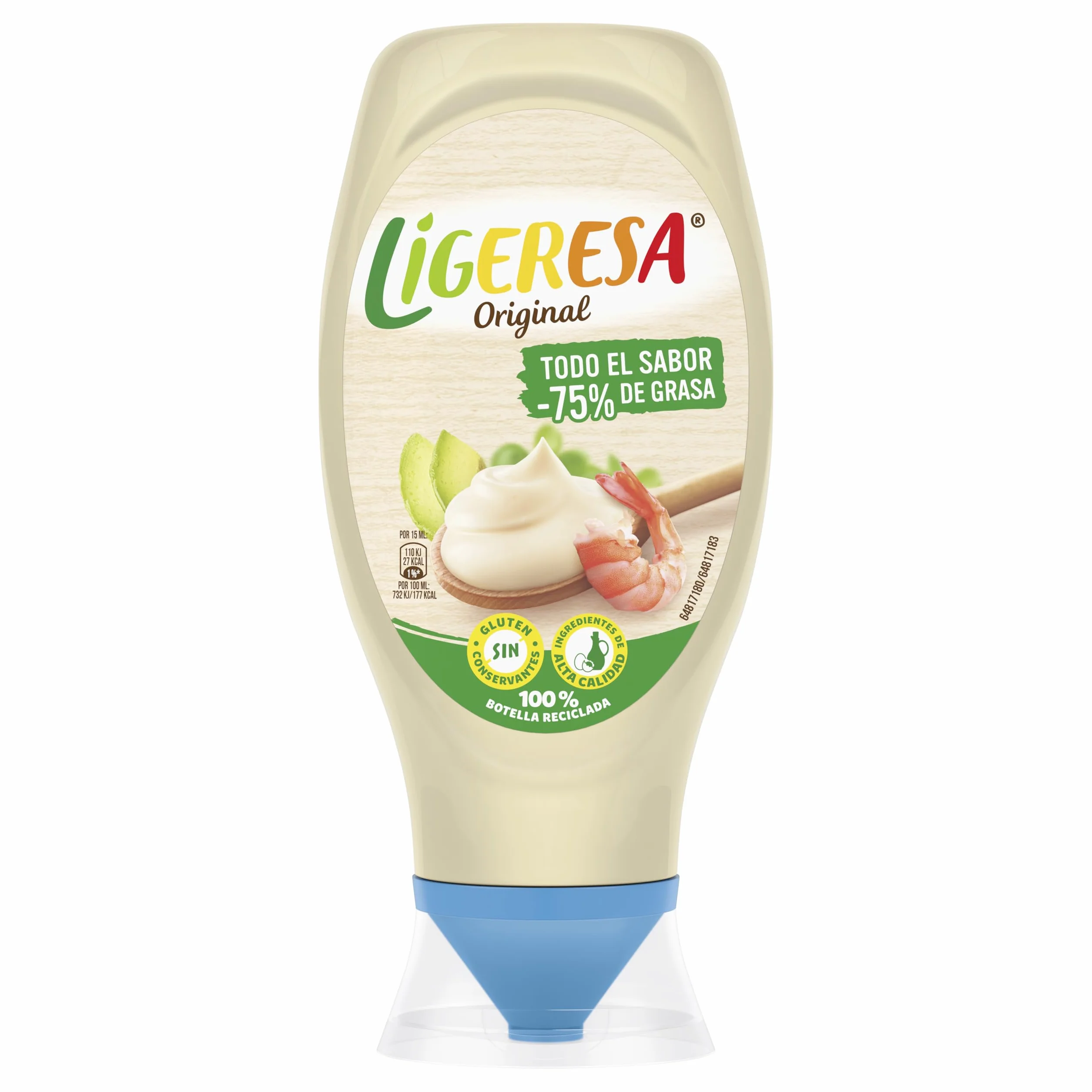 Ligeresa Salsa Bocabajo Original, 430 ml