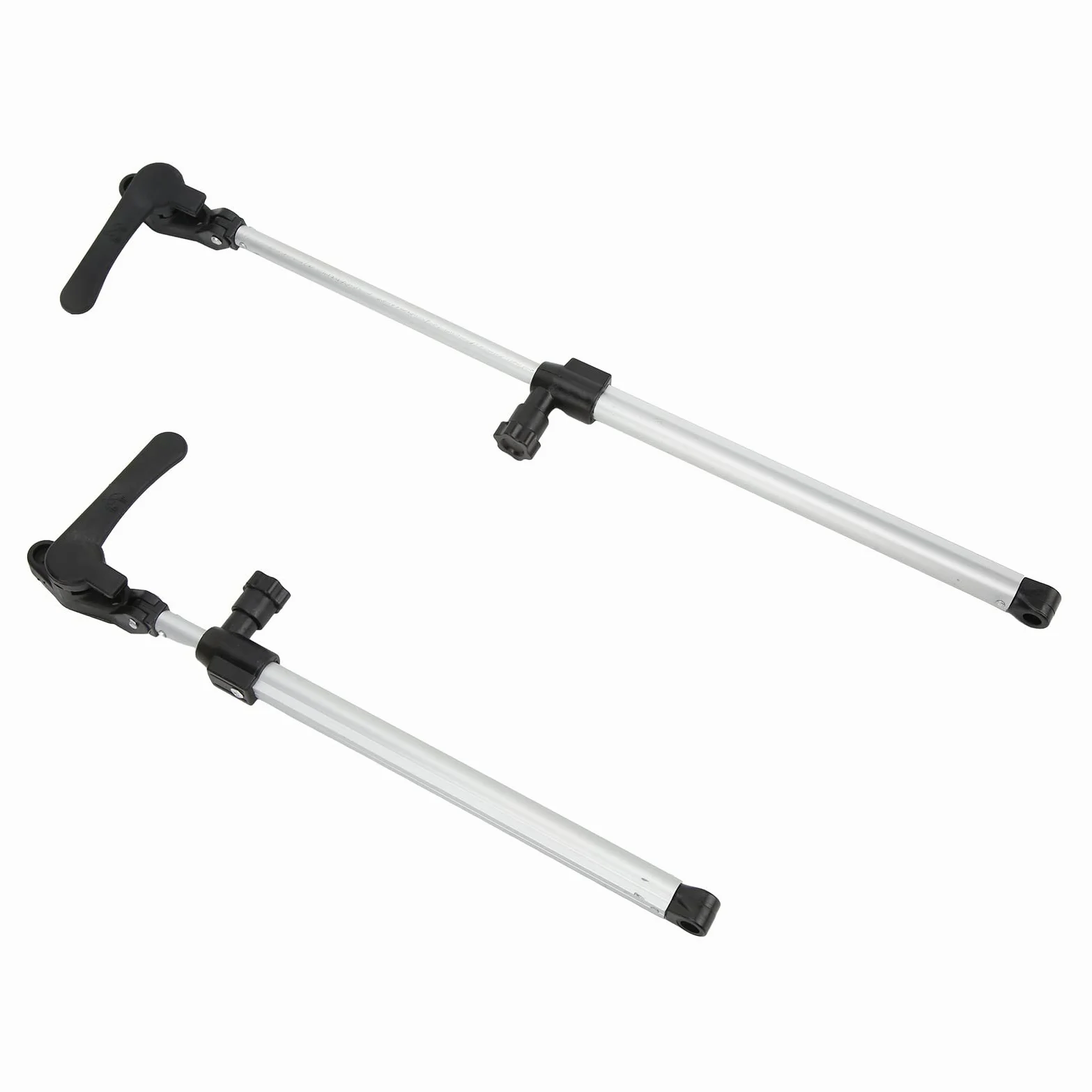 Barra de soporte para ventana de autocaravana, 2 unidades con cremallera, 310 mm a 435 mm, barra de soporte telescópica para ventanas de caravana, campista, remolque, yate