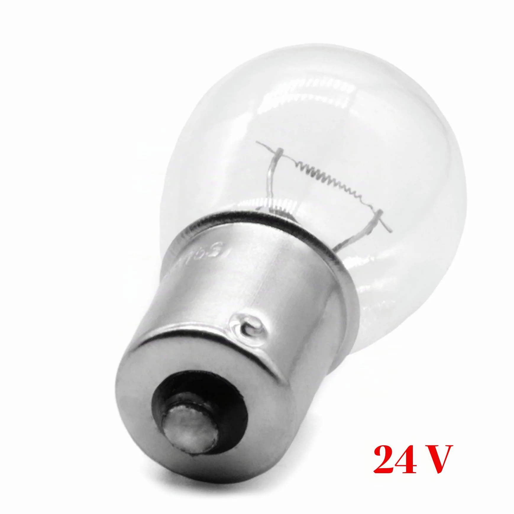 LIGHTWORLD24 10 unidades P21W 24V 21W BA15s bombillas tipo globo para tractor camión vehículo clásico