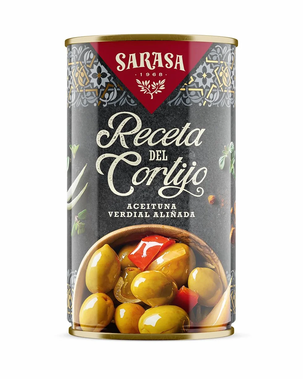 Aceitunas Verdes con Hueso Aliñadas Receta Tradicional Andaluza 1450