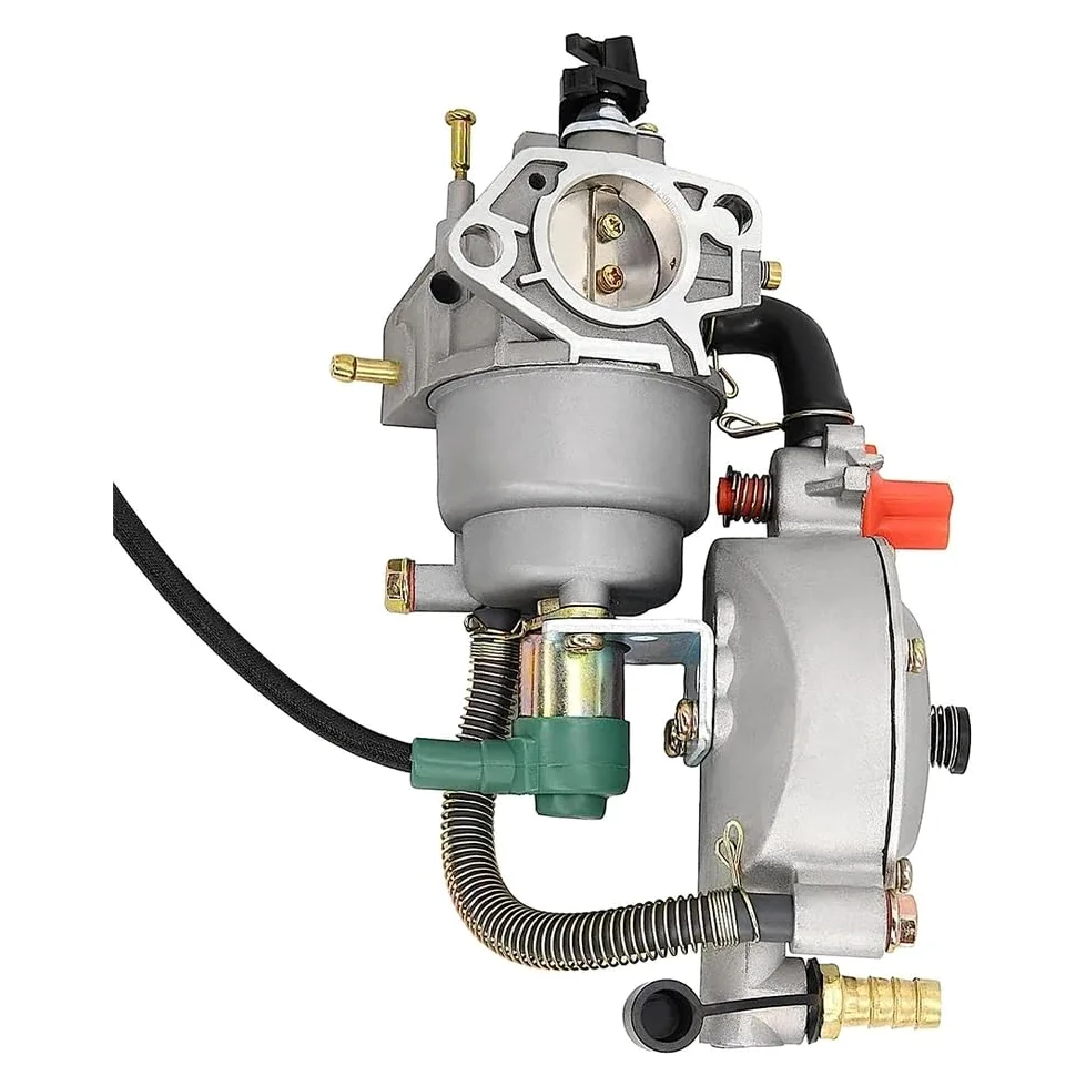 Carburador De Combustible Dual, Generador Gas Conversión De GLP para GX390 188F 4,5-5,5 KW, Piezas del Generador De Carburador De Combustible Dual Carburador Reemplazo