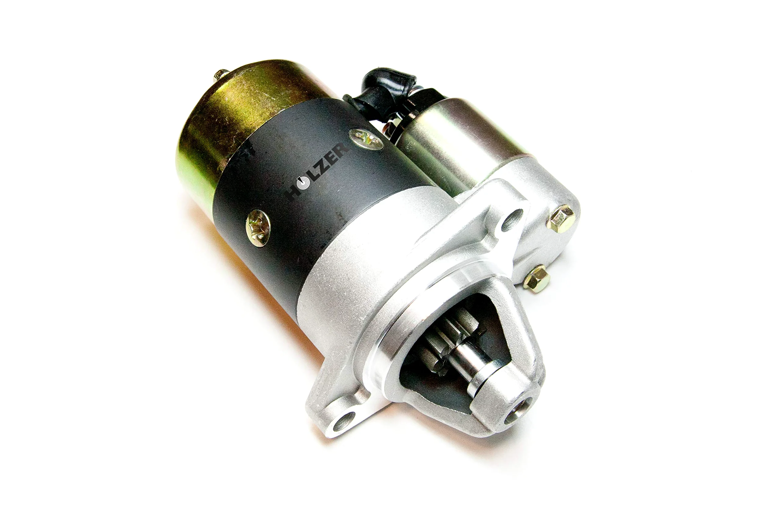 HOLZER Arrancador eléctrico, arrancador E para generador diésel, generador de corriente / 1,4KW / compatible con 170F 173F 178F 186F 188F 192F