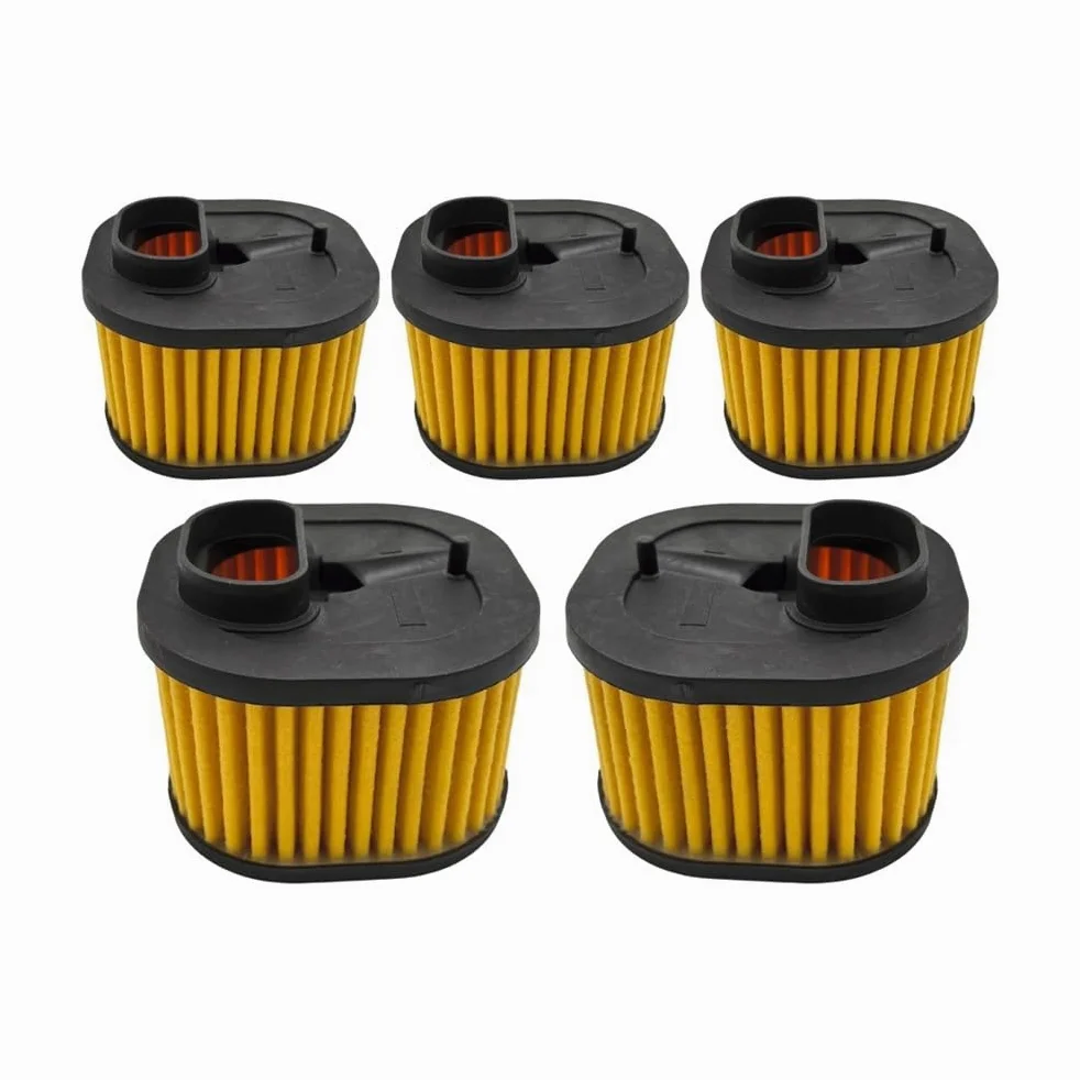 5 filtros de Aire compatibles con Motosierra 362, 365, 371, 372, 372XP y 372XPW (Repuesto 503818004 y 503818001).