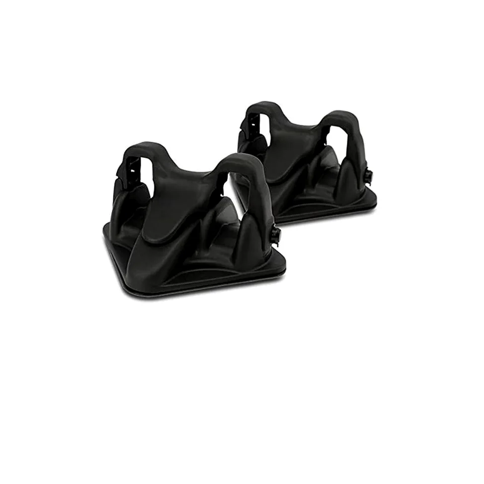 Soporte Esquis Compatible con Kia Stonic 5P a partir de 17 en adelante, Raised Portaesquís Magnético Shutle Universal para Techo de Coche, 2 Pares Esquís Homologado Imán