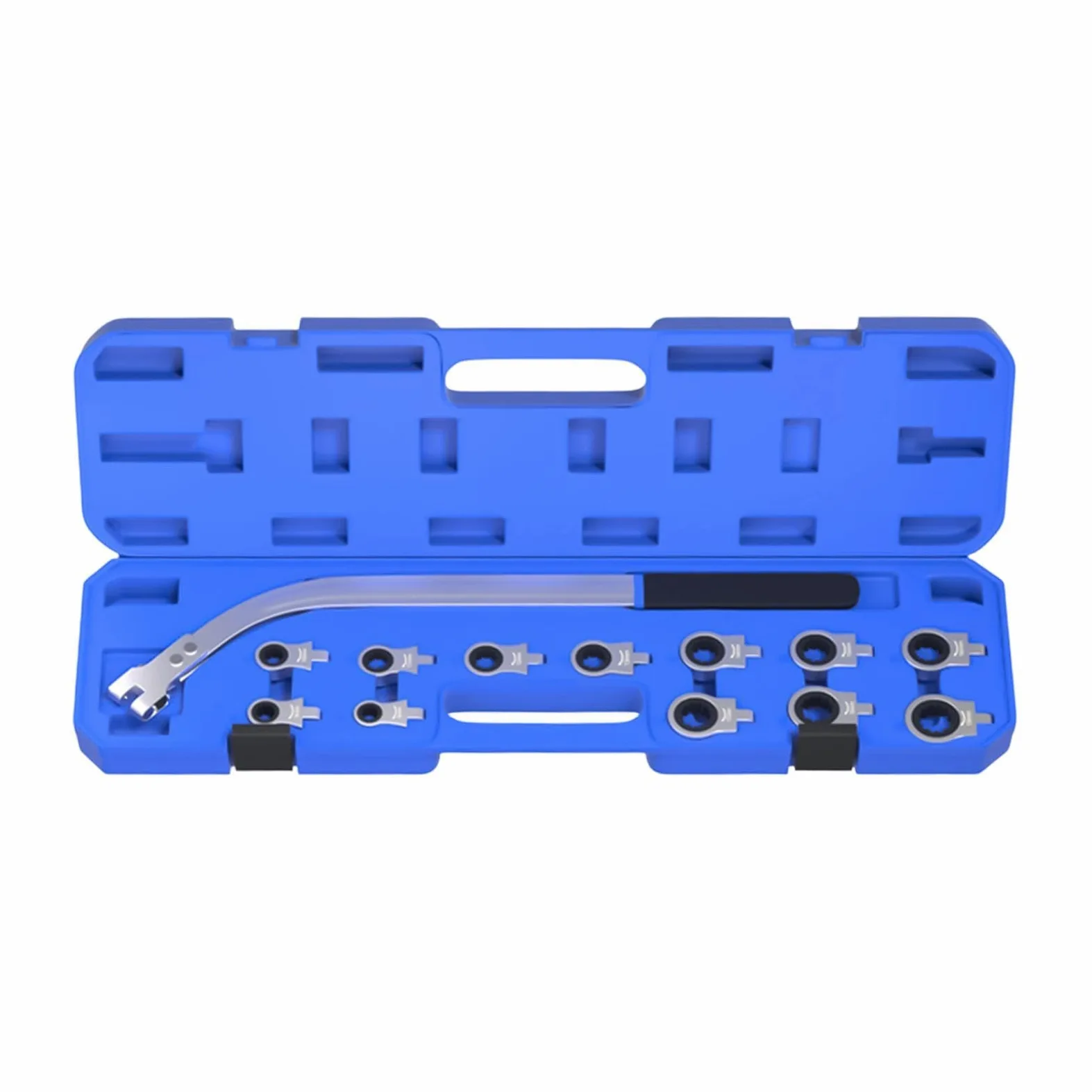 Kit de llave auxiliar de extracción de correa serpentina | Llave de polea tensora de correa para sedán, camión, motor, hogar, taller, garaje, carretera, industria automotriz