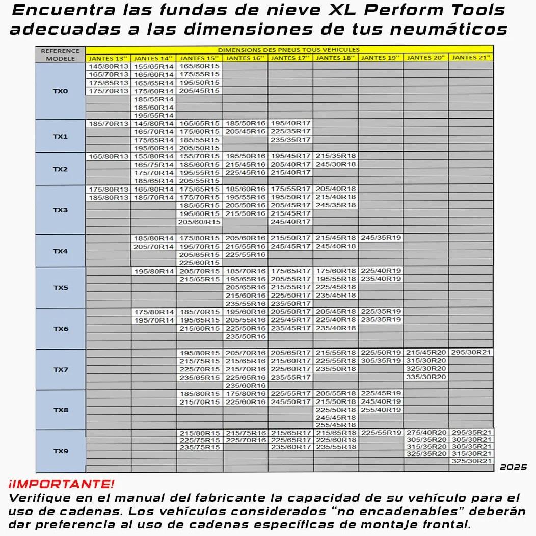XL PERFORM TOOL Calcetines de nieve TX6