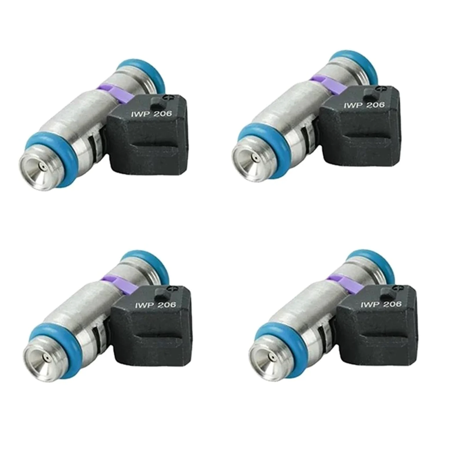 Inyectores Combustible Motor Boquilla Inyector Combustible Gasolina 4 Piezas Iwp-206 Iwp206 para Scania para Stkm206 para Módulo Dosificación Inyección inyector Gasolina
