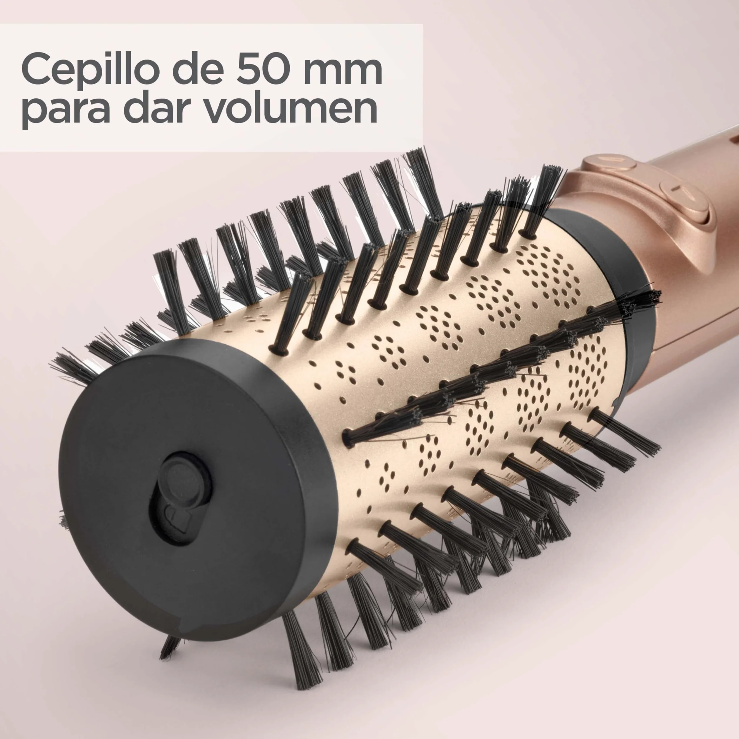 BaByliss AS952E Cepillo Rotatorio Big Hair Dual Hot Air 50mm 40mm iónico antiencrespamiento