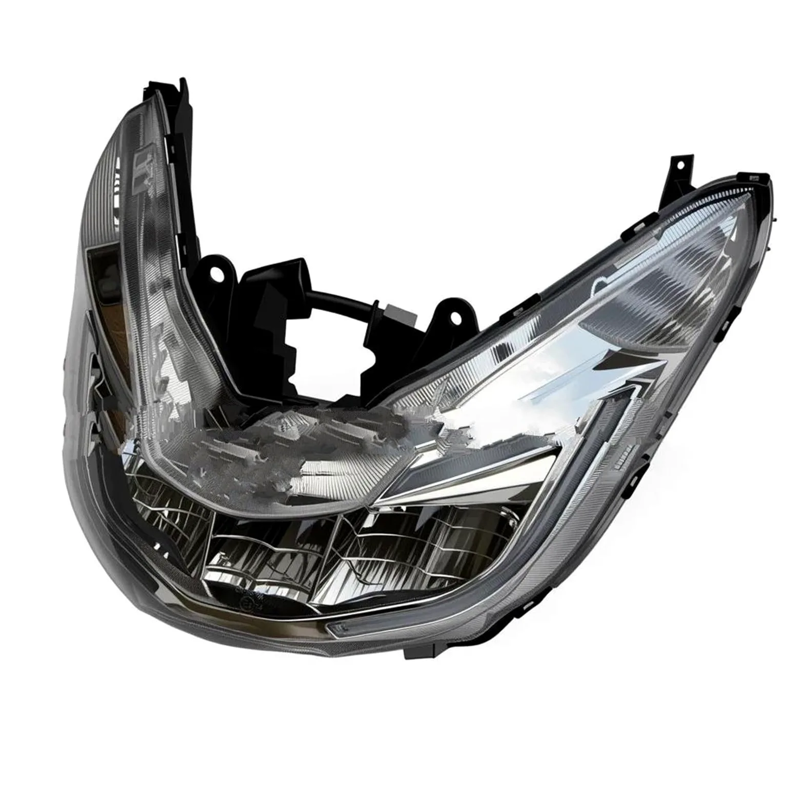 Genérico Faros delanteros moto Faro LED Motocicleta Para PCX125 Para PCX150 WW125 WW150 Para PCX 125 150 2014-2017 Frontal Faro