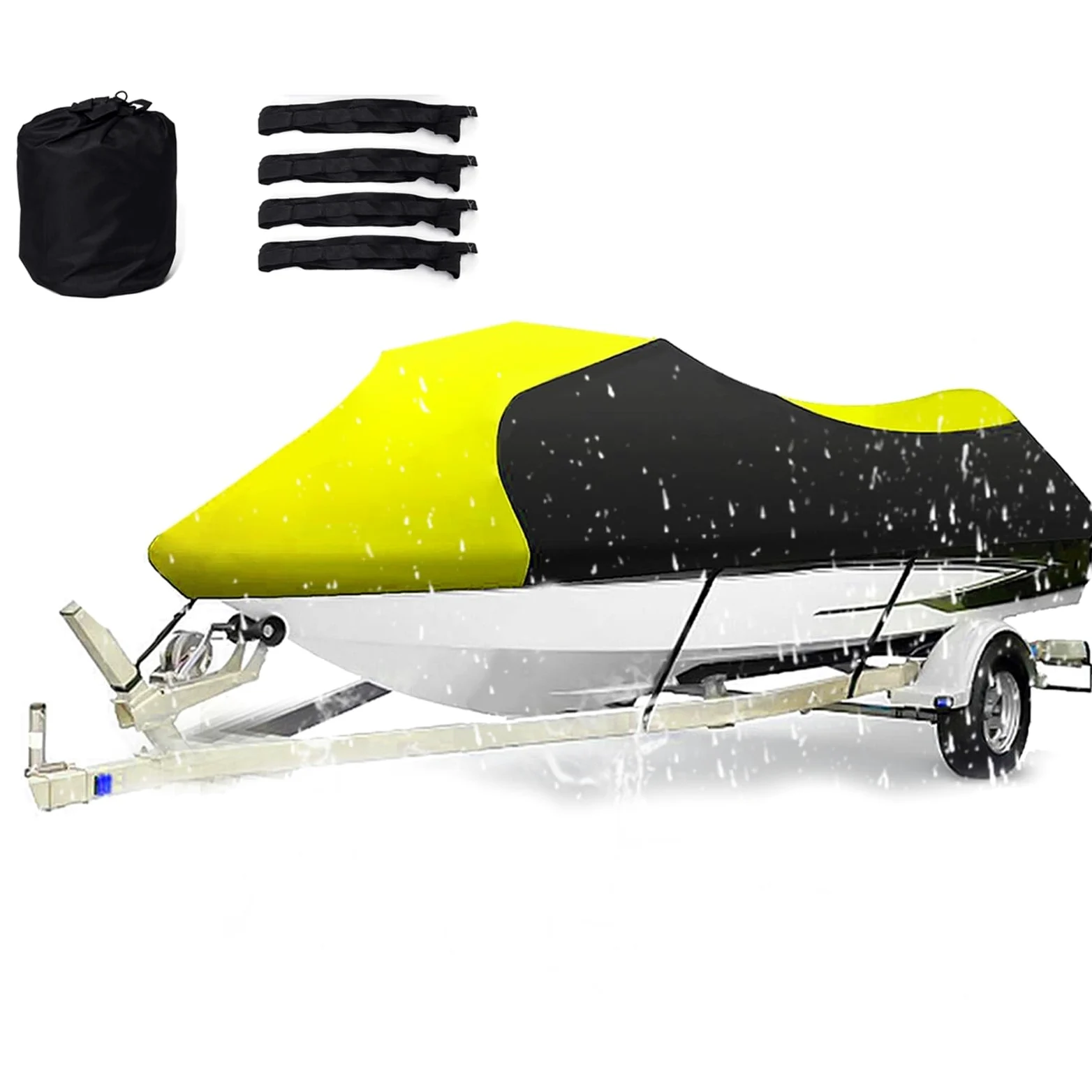 Funda Impermeable para Moto Acuática, Tamaño L/XL 420D, para Barco, Motor para Sea Doo GTI