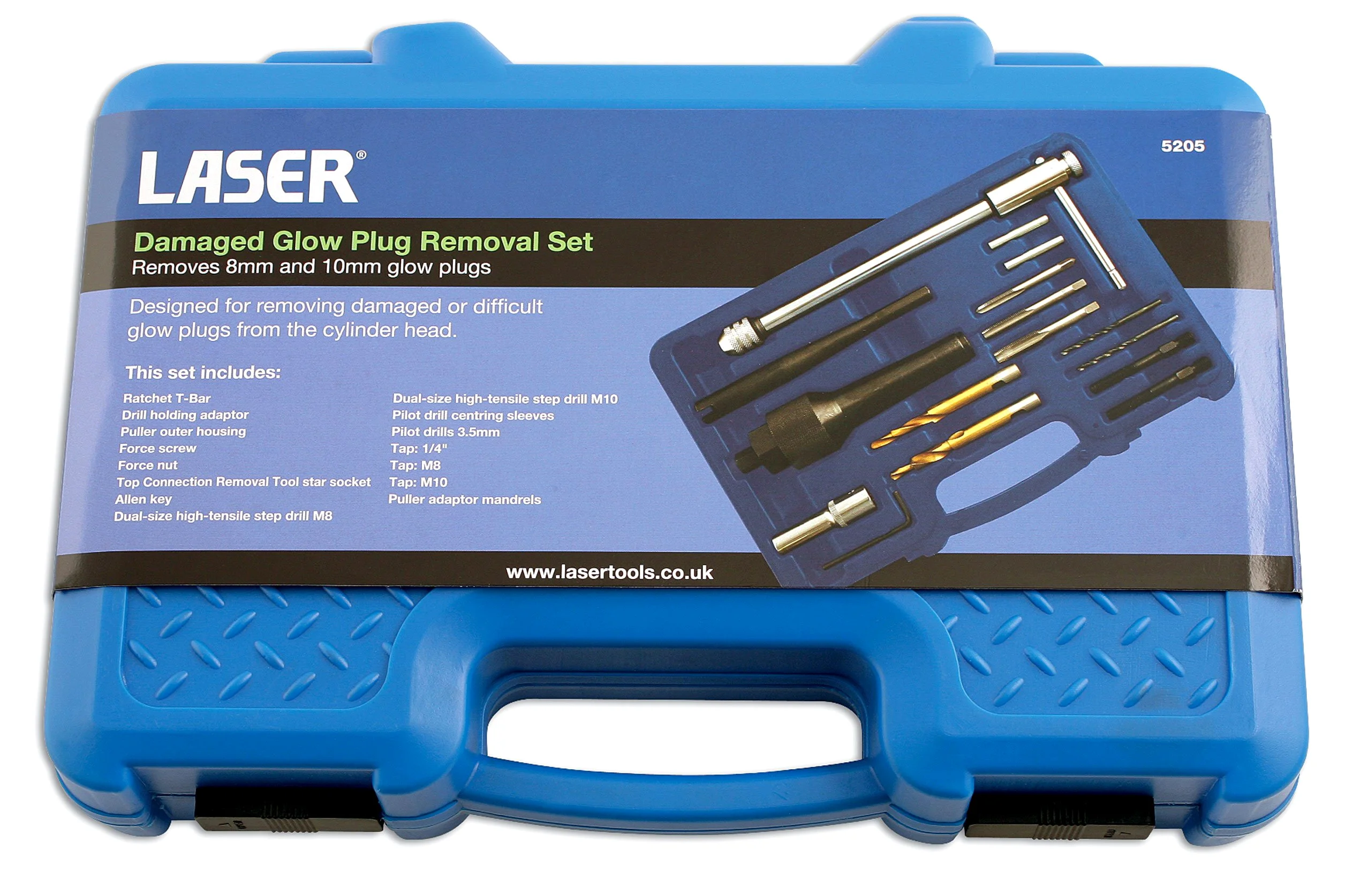Laser 5205 - Caja de Herramientas para bujías