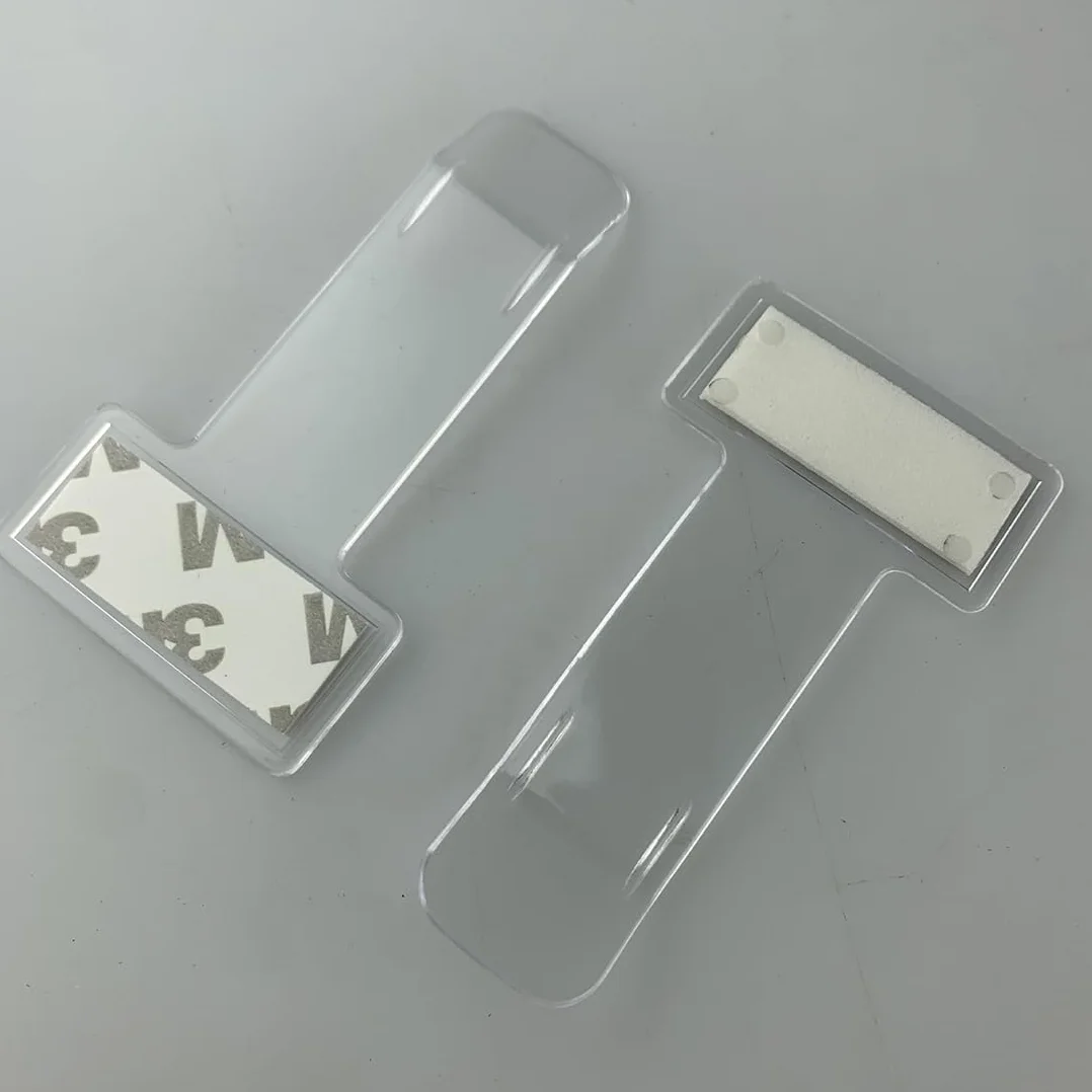 Clip para boletos de Parabrisas, Clip para boletos de estacionamiento, Clip para boletos Autoadhesivo para Permiso de Parabrisas, Clips para permisos para automóviles, Camiones y caravanas