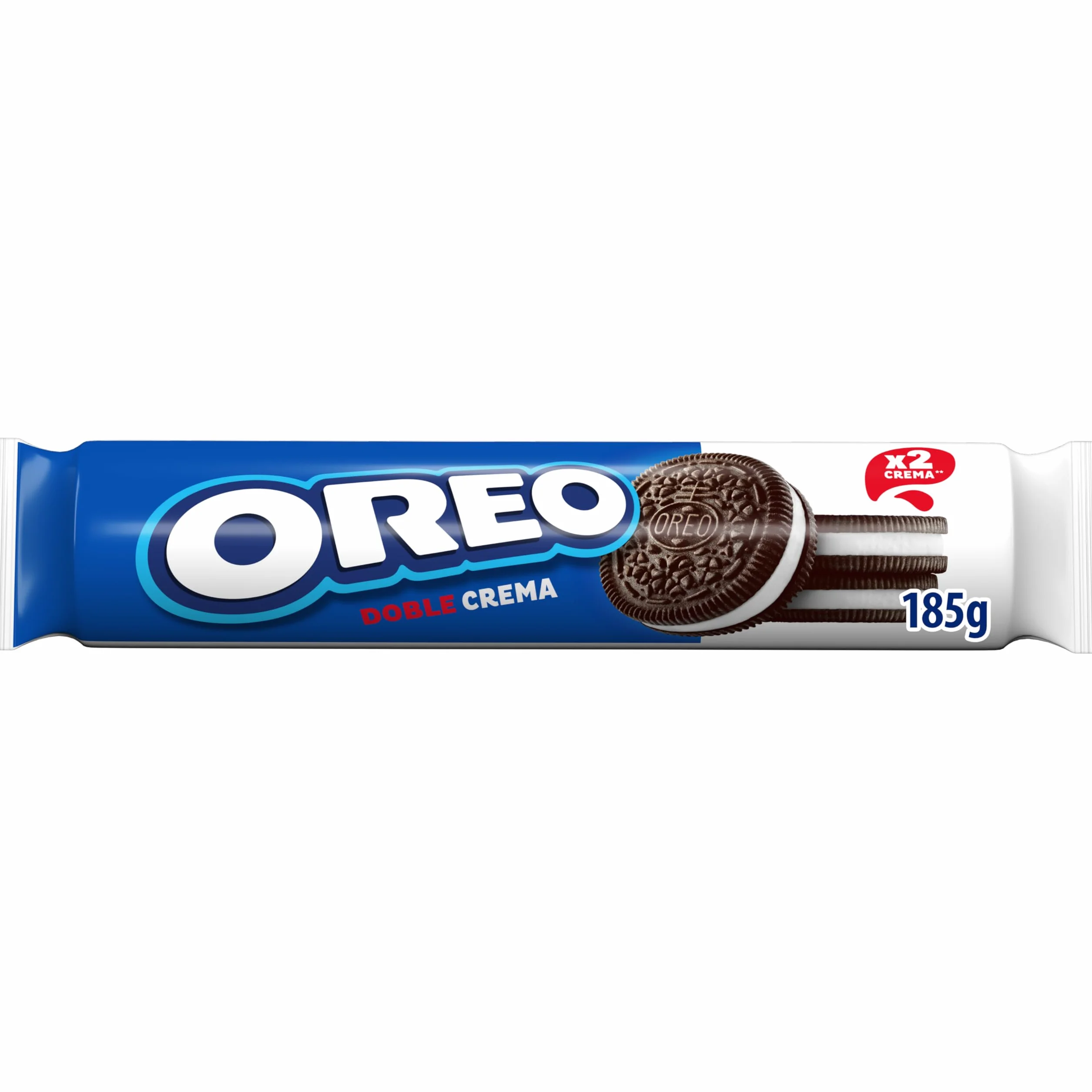 Oreo Doble Crema Galletas de Chocolate Rellenas Sabor Vainilla 157 g