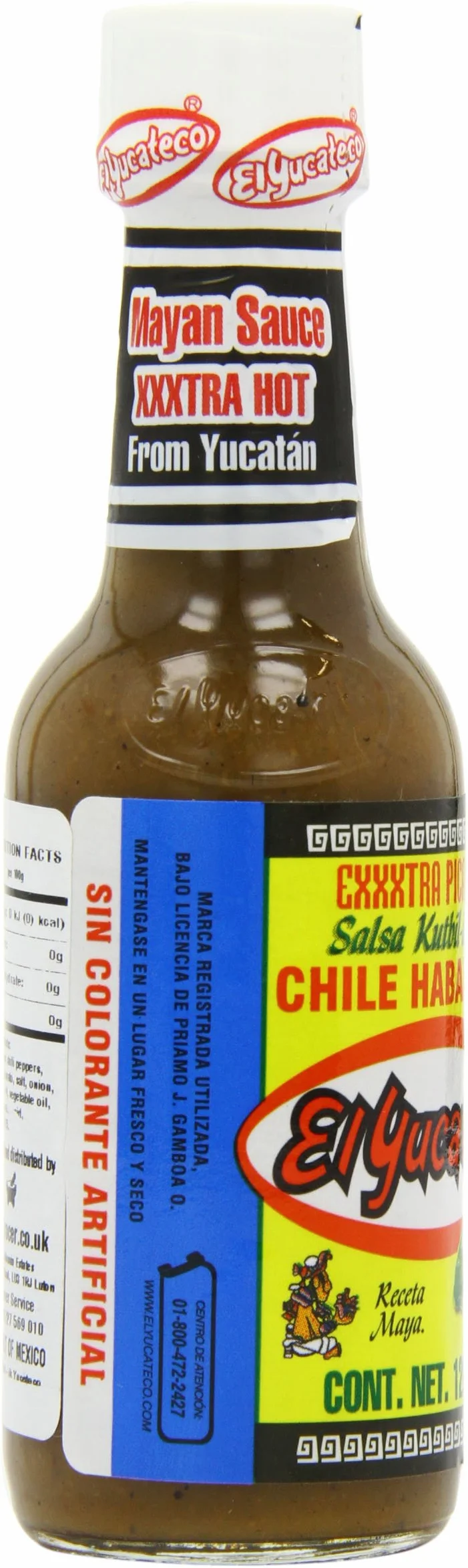 El Yucateco Salsa Habanera Kutbil-Ik XXXtra Hot 2x120 ml