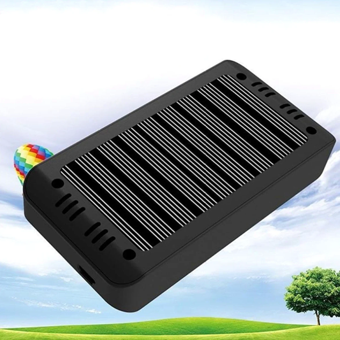 Sistema de Monitoreo de Presión de Neumáticos Solar Inalámbrico para Camiones Grandes y Autocaravanas Pantalla a Color de Alta Definición y Advertencia Visual y Audible para 6