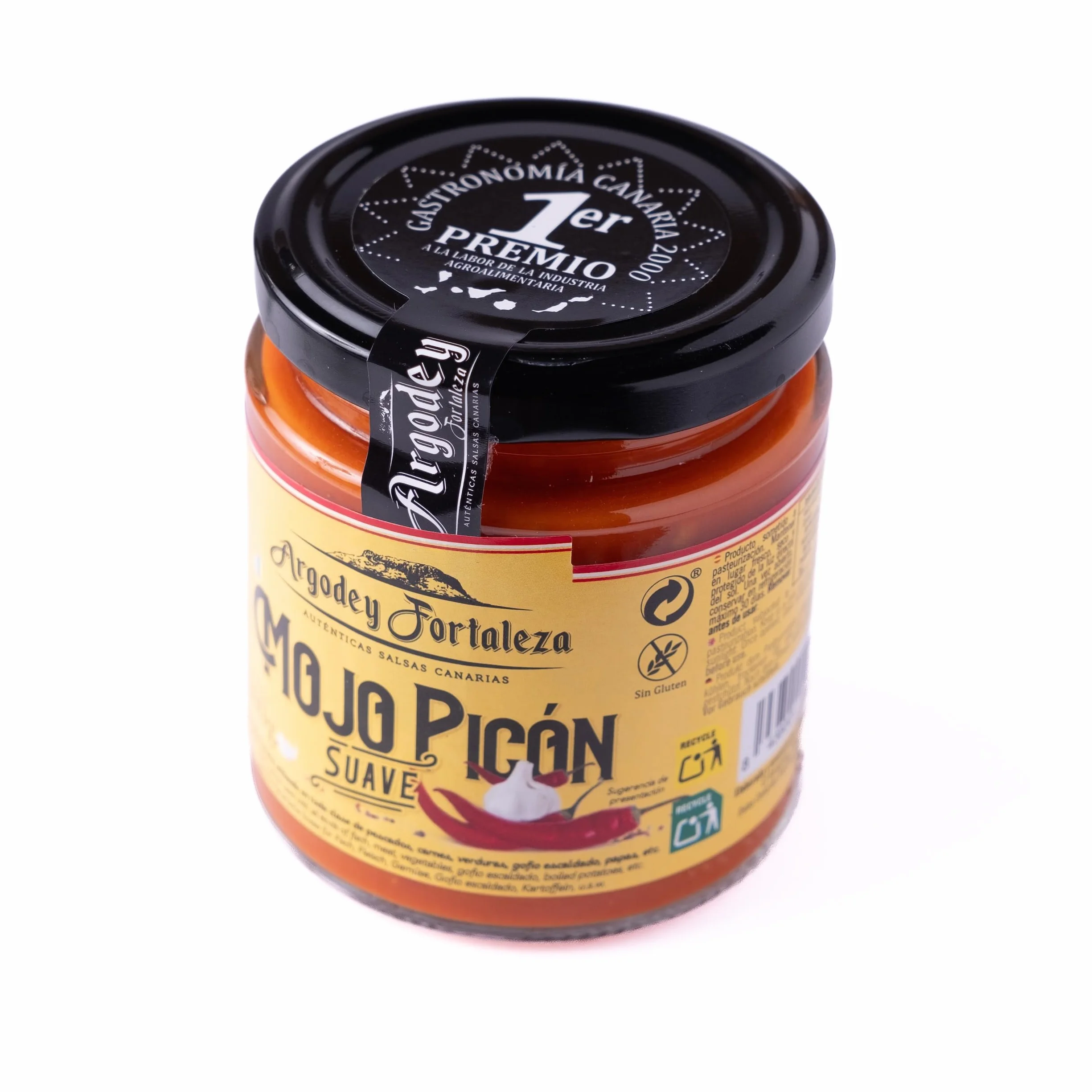 Mojo Picón Suave 200g - Autentica Salsa Canaria para Untar, Tostadas, Arepas