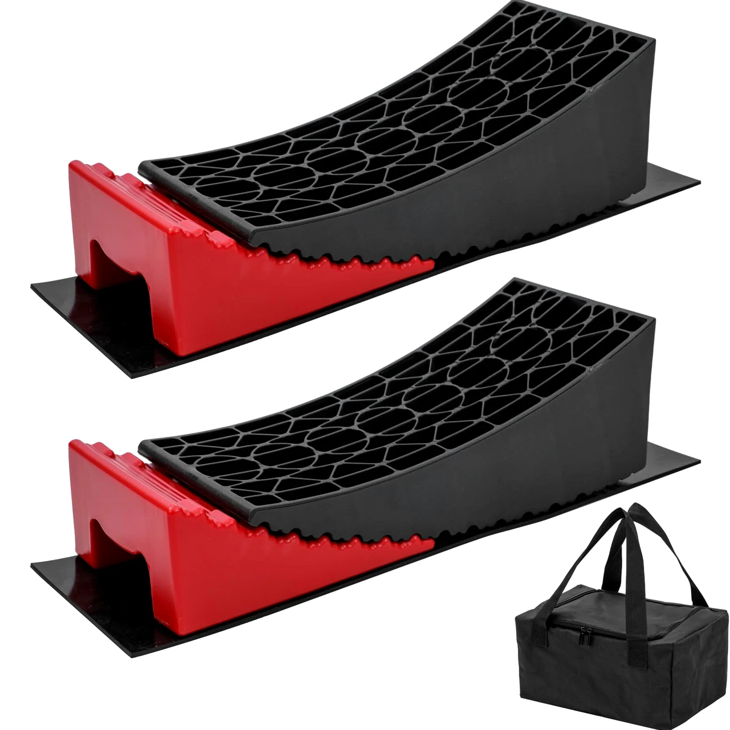 KATSU Tools Rampas Niveladoras para Caravanas, Bloques 13,5 Toneladas, Resistentes para Autocaravanas