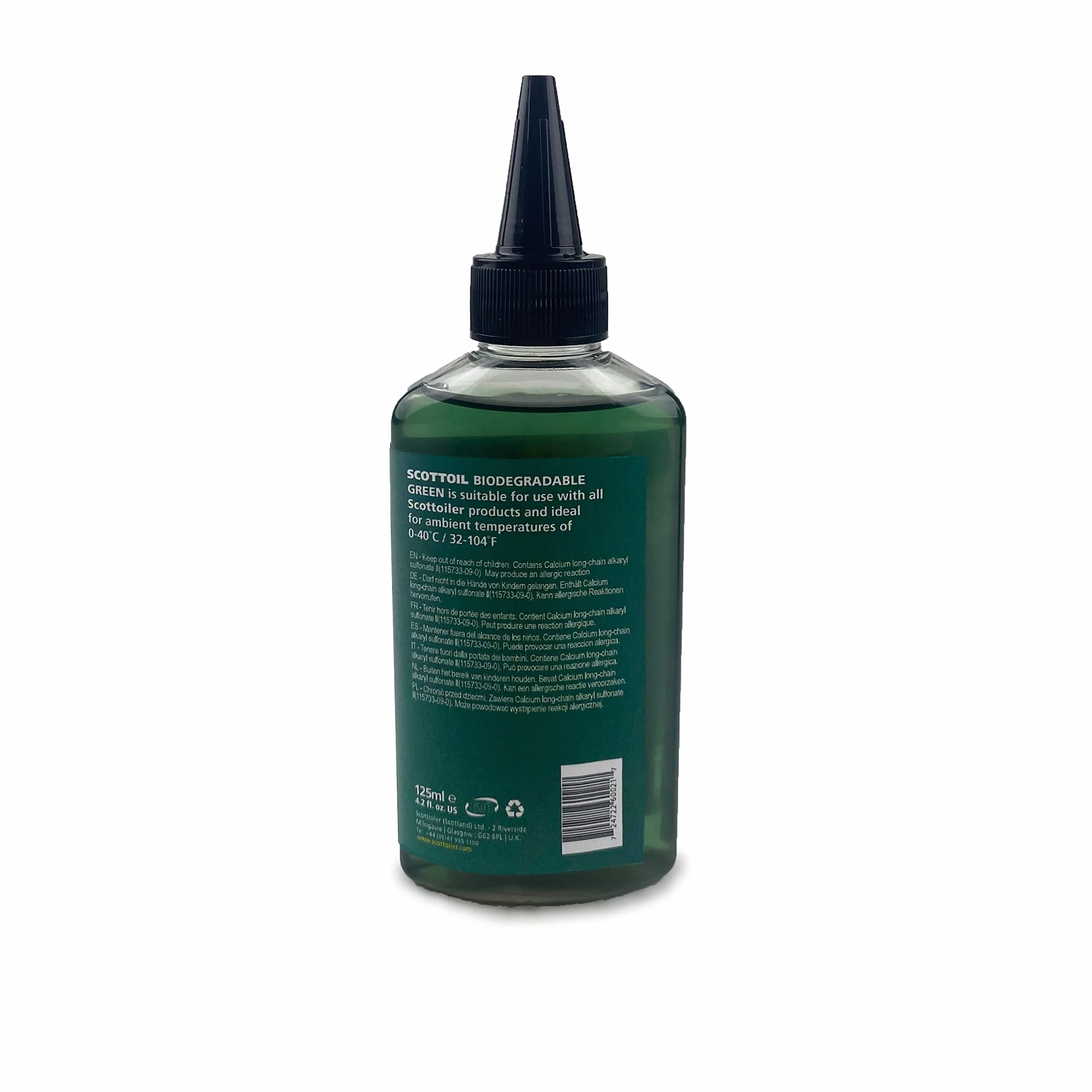 Scottoil - Todo Climate Biodegradable - 125ml - Aceite de repuesto para aceite de cadena……