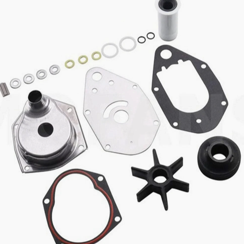 EasyByMall Kit de reparación de bomba de agua para Mercury Mariner Outboard 40-60HP, repuesto de impulsor compatible con 46-812966A12 812966A11