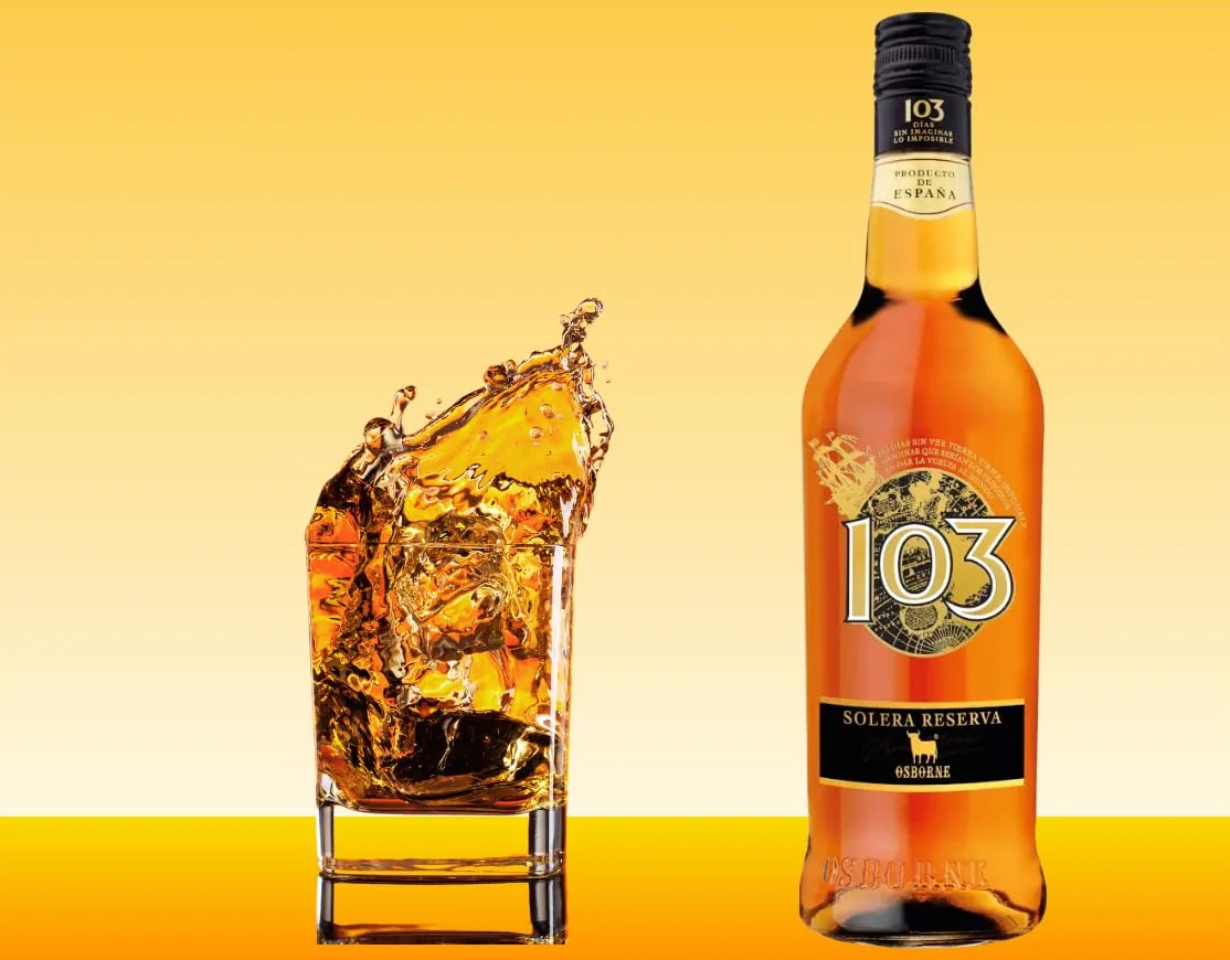 Brandy Solera Reserva Brandy de Jerez 103 Etiqueta Negra Osborne 70 cl