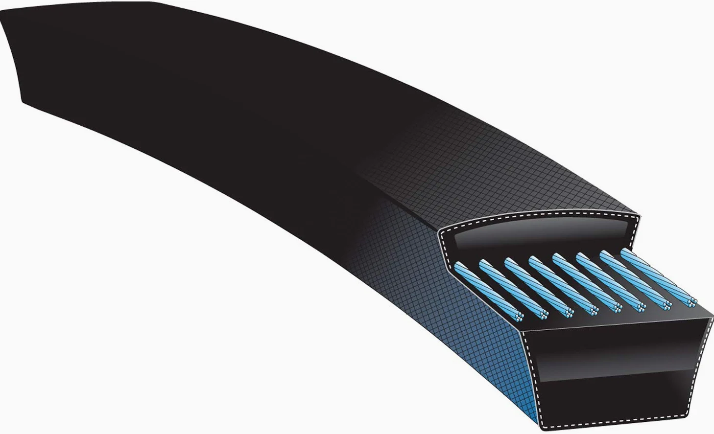 ACDelco IC240 - Correa trapezoidal industrial profesional