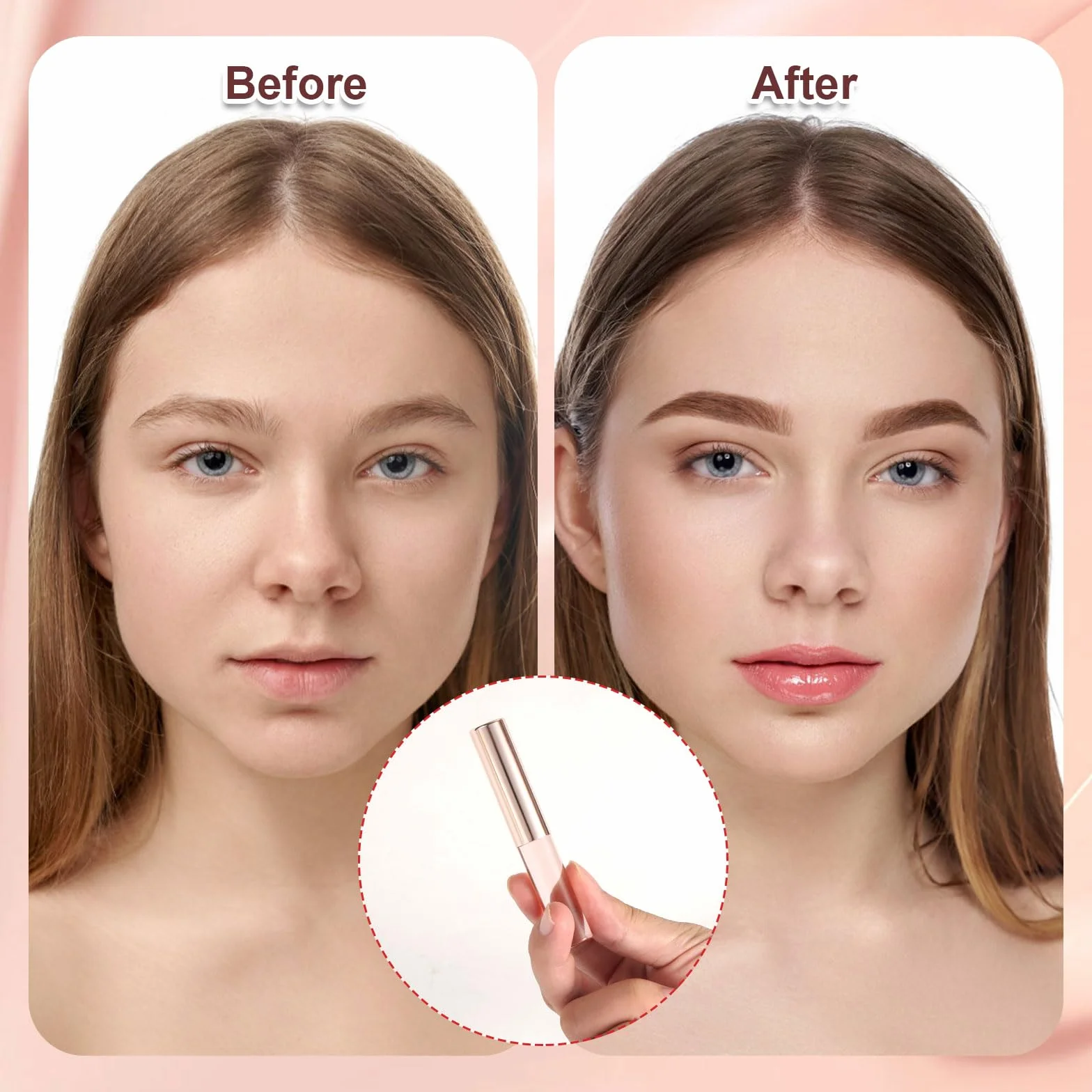 Cepillo de Labios de Silicona, Aplicador de Máscara de Labios Multifuncional, Pincel de Maquillaje para Labiales y Arte de Uñas