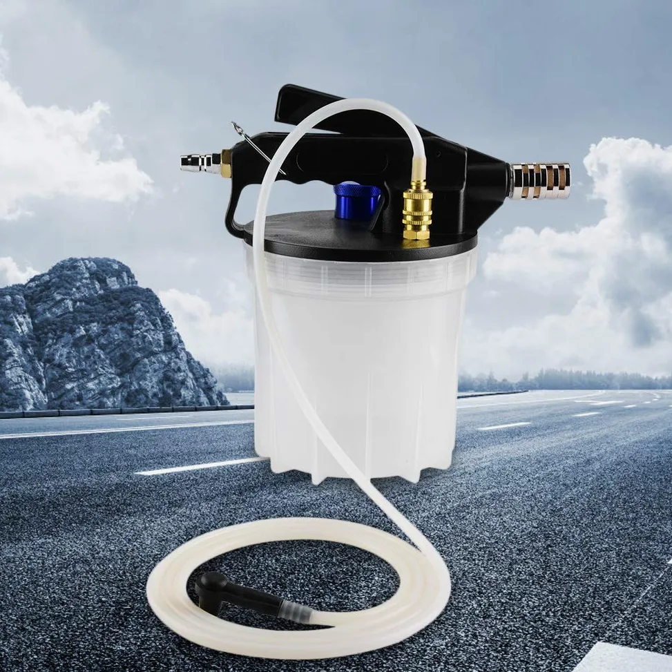 Purgador de Líquido, 2L Purgador de Frenos Al Vacío Alta Eficiencia Uso Simple 2CFM Consumo de Aire para Vehículos