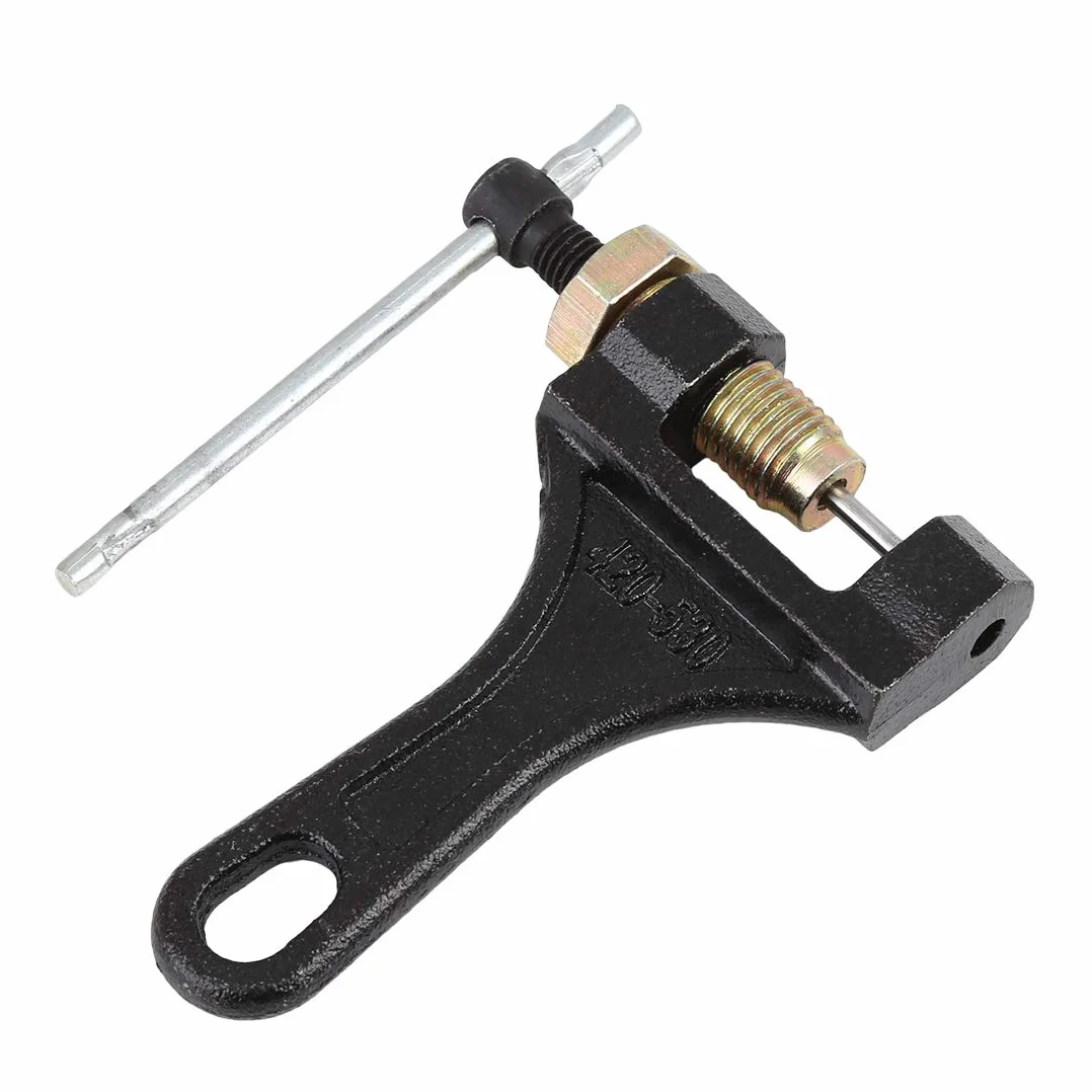 X AUTOHAUX Herramienta de Corte de Cadena de Metal de ATV Motocicleta Adecuada para 420-530