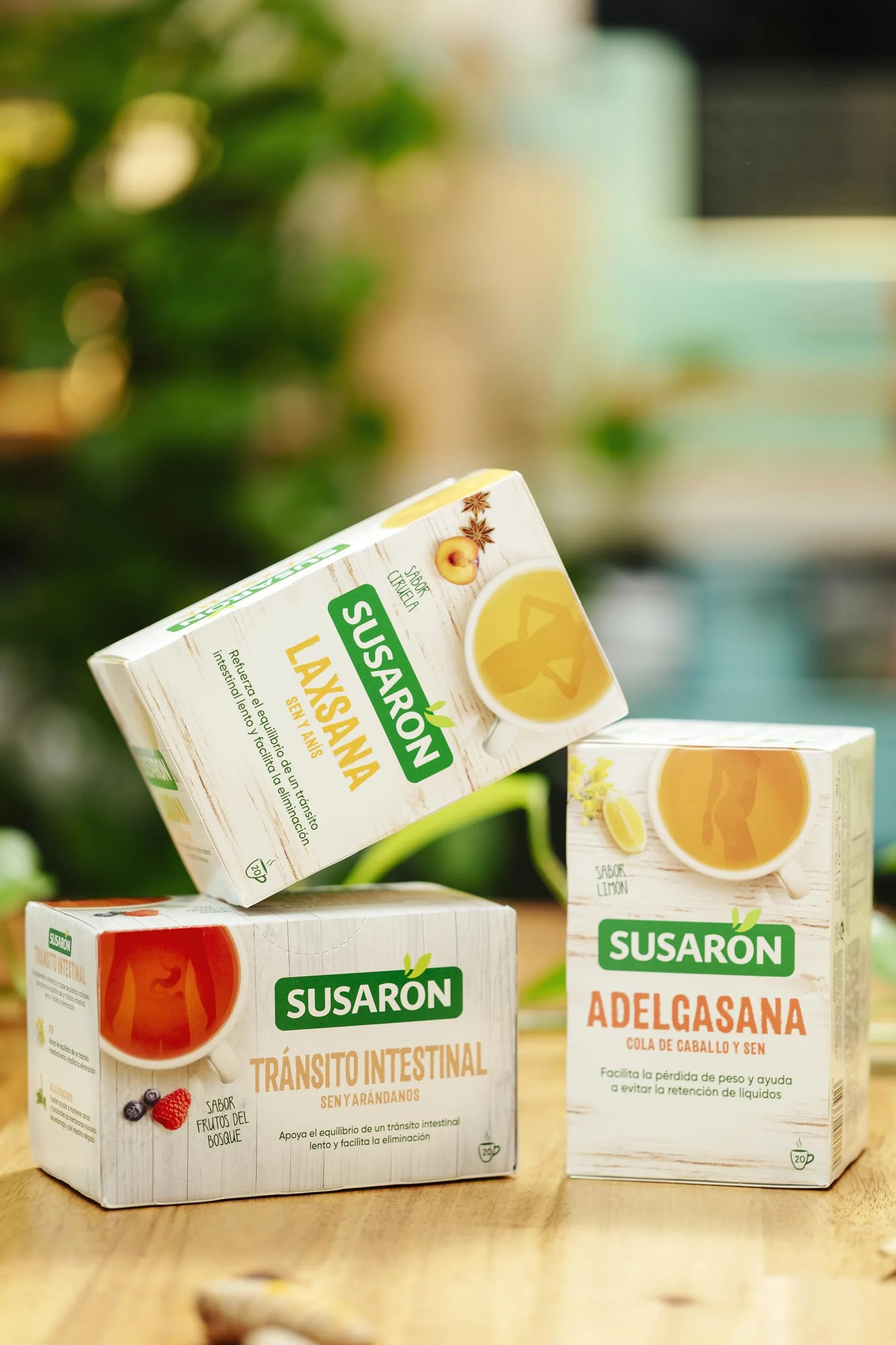 Susarón Infusión Laxsana Sen y Anís Sabor Ciruela Caja 10 bolsitas