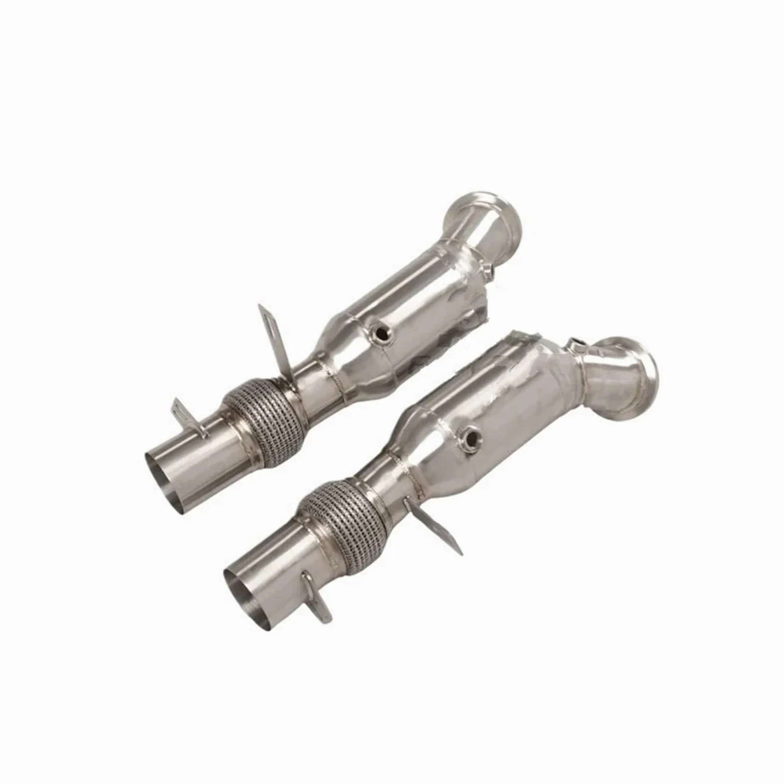 Catalizador Ajuste para BMW 760 6,0 T 2009-2015 piezas de automóvil convertidor catalítico tubos de escape bajante de acero inoxidable duradero catalizador gases escape(Without catalysis)