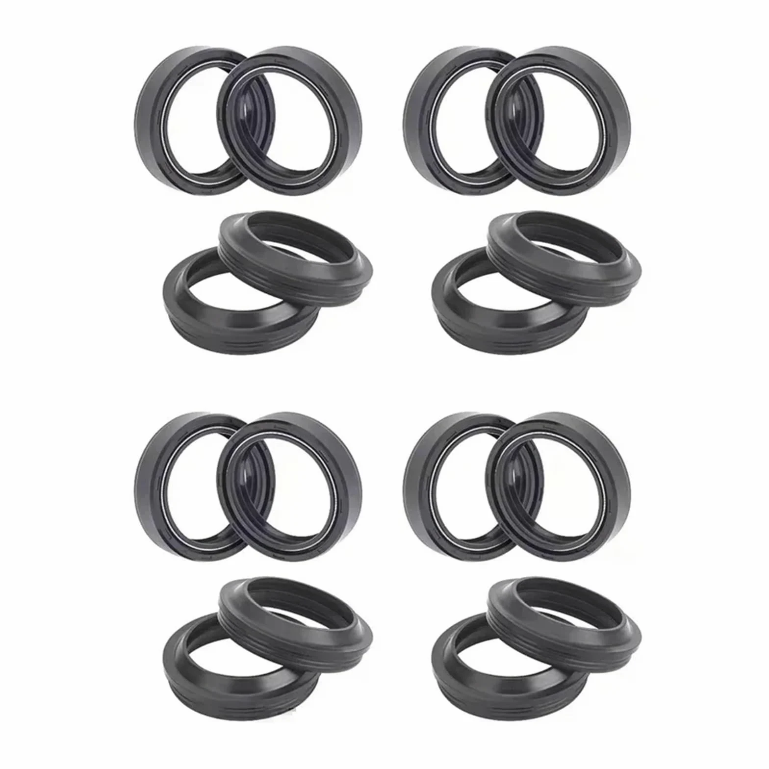 31 x 43 x 10,3 (31 x 43) Retenedores de sello de aceite y polvo for eje de amortiguador de horquilla delantera for 50 LUTETIA SK50QT-Q9 VIPER 50 SK50QT-21(8pc Seal 8pc Cover)