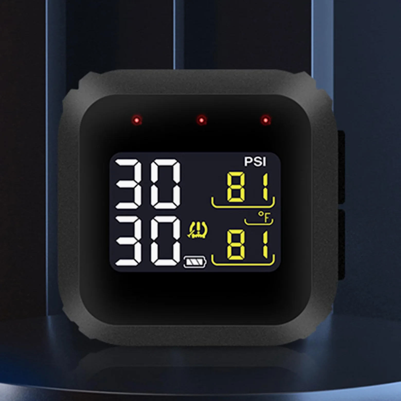 Manómetro Digital De Presión De Neumáticos - Monitor Portátil En Tiempo Real,Manómetro De Presión De Neumáticos | Para Automóvil Viaje Por Carretera Reparación Mantenimiento Vehículo Bicicleta Auto