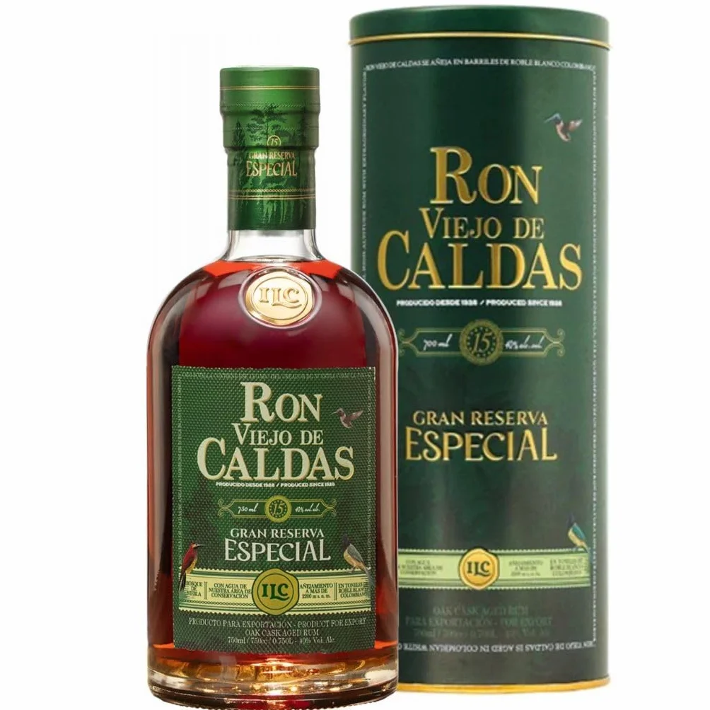 Ron Viejo de Caldas 15 años Gran Reserva Especial 700 ml 40º