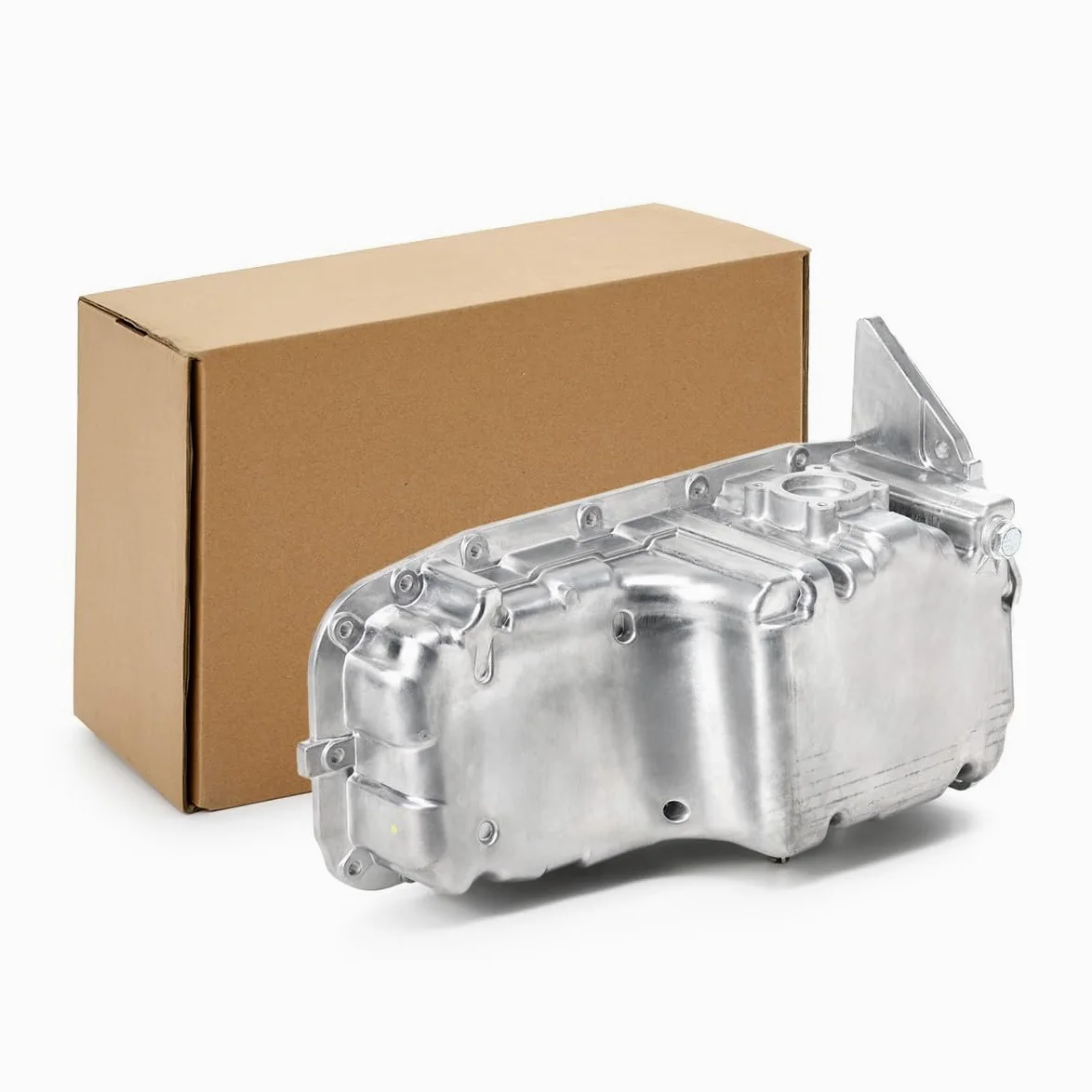 RIDEX 592O0132 Cárter de aceite con tornillo purga aceite con junta tórica sin junta de cárter de aceite sin taladro para sensor nivel aceite Compatible con OPEL Astra G CC T98