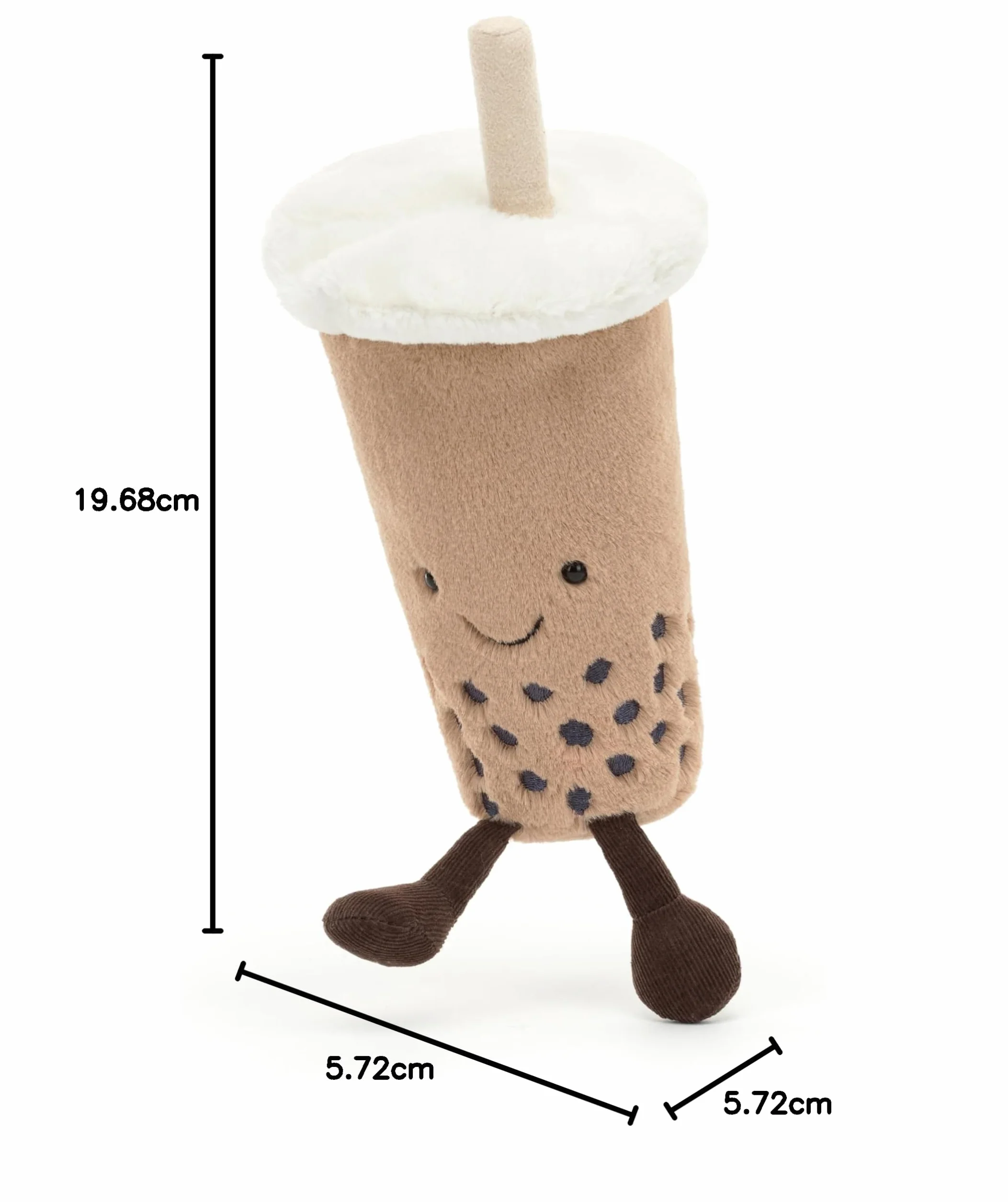 Jellycat Amuseable Bubble Tea Boba Drink A2BUBT