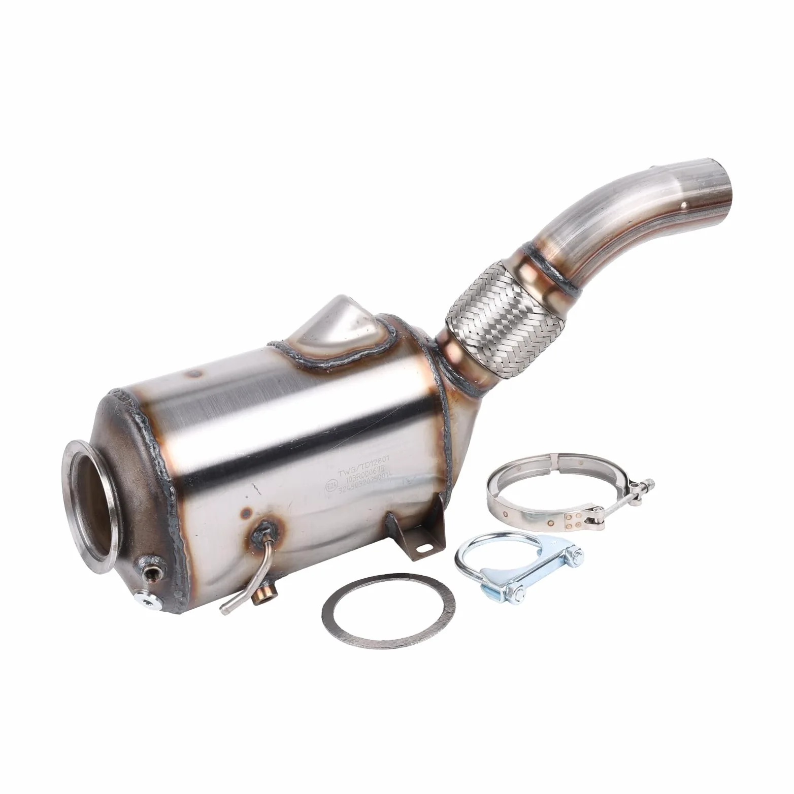 18307806413 DPF Filtro de partículas diesel Diesel Compatible con E90 E91 E92 E60 E61 X3 E83 325d 330d 525d 530d Replace# 18307806411
