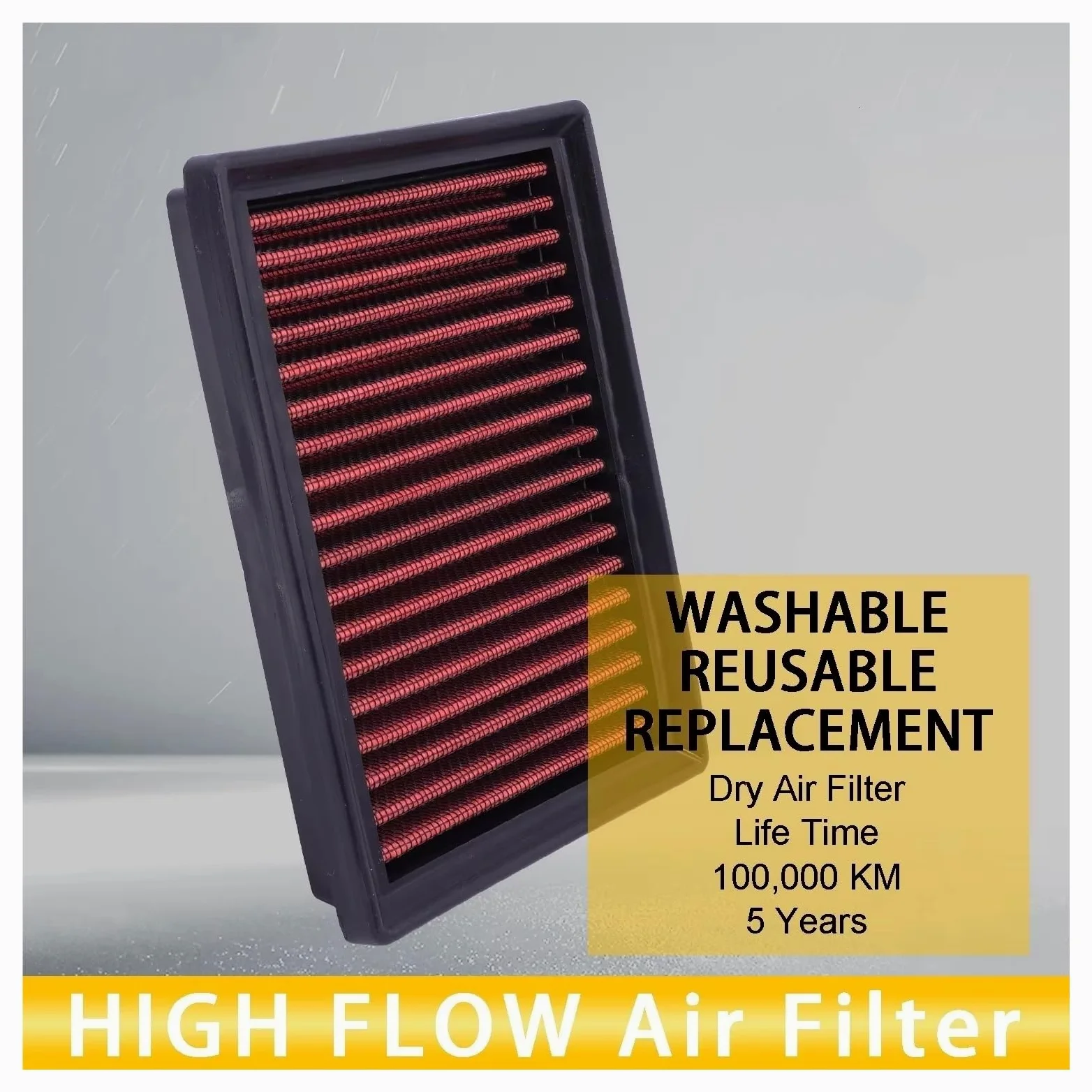 Filtros De Aire De Motor para Koleos 2.0L L4 Gas 2010 Filtro De Aire De Alto Flujo