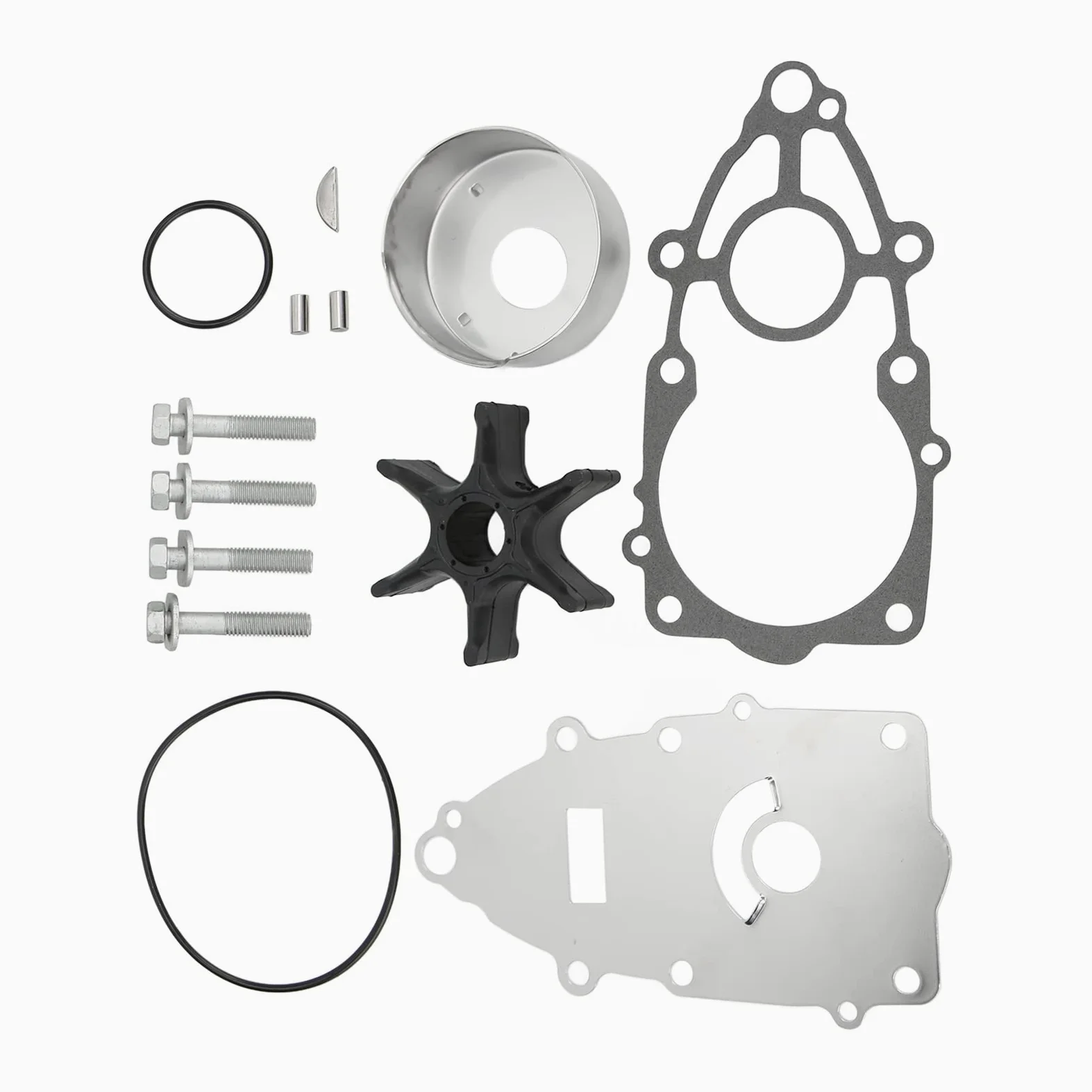 Reemplazo del kit de reparación del impulsor de la bomba de agua el motor VZ Motor externo Instalación fácil Materiales duraderos