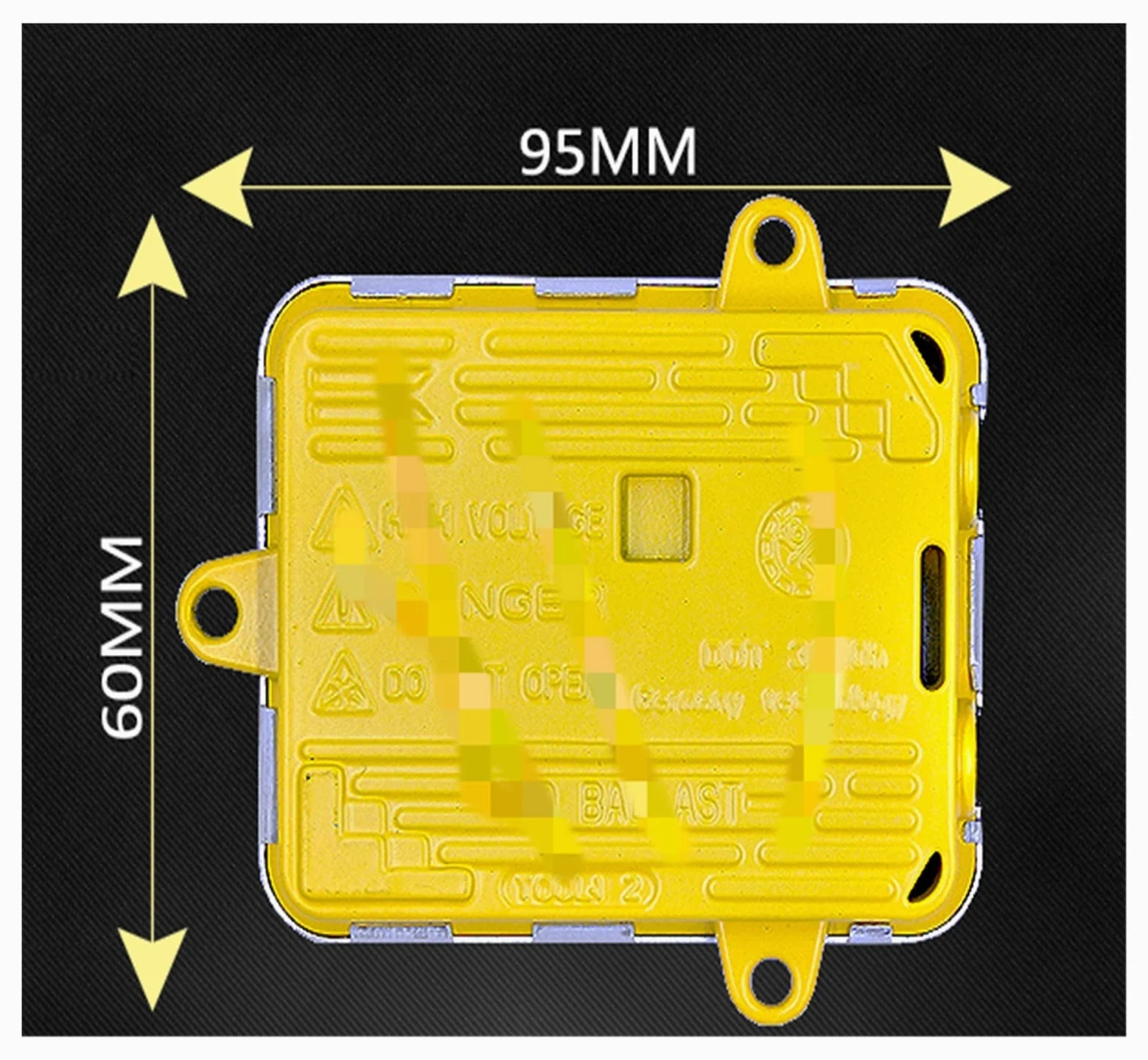 Xenón Bombilla Balasto De Xenón Hid, 2 Uds., 55W, Bloque De CA, Balasto Electrónico De Encendido, Balasto Hid Delgado Digital Para Kit HID, Xenón H7 H4 H1 H3 H11 12V