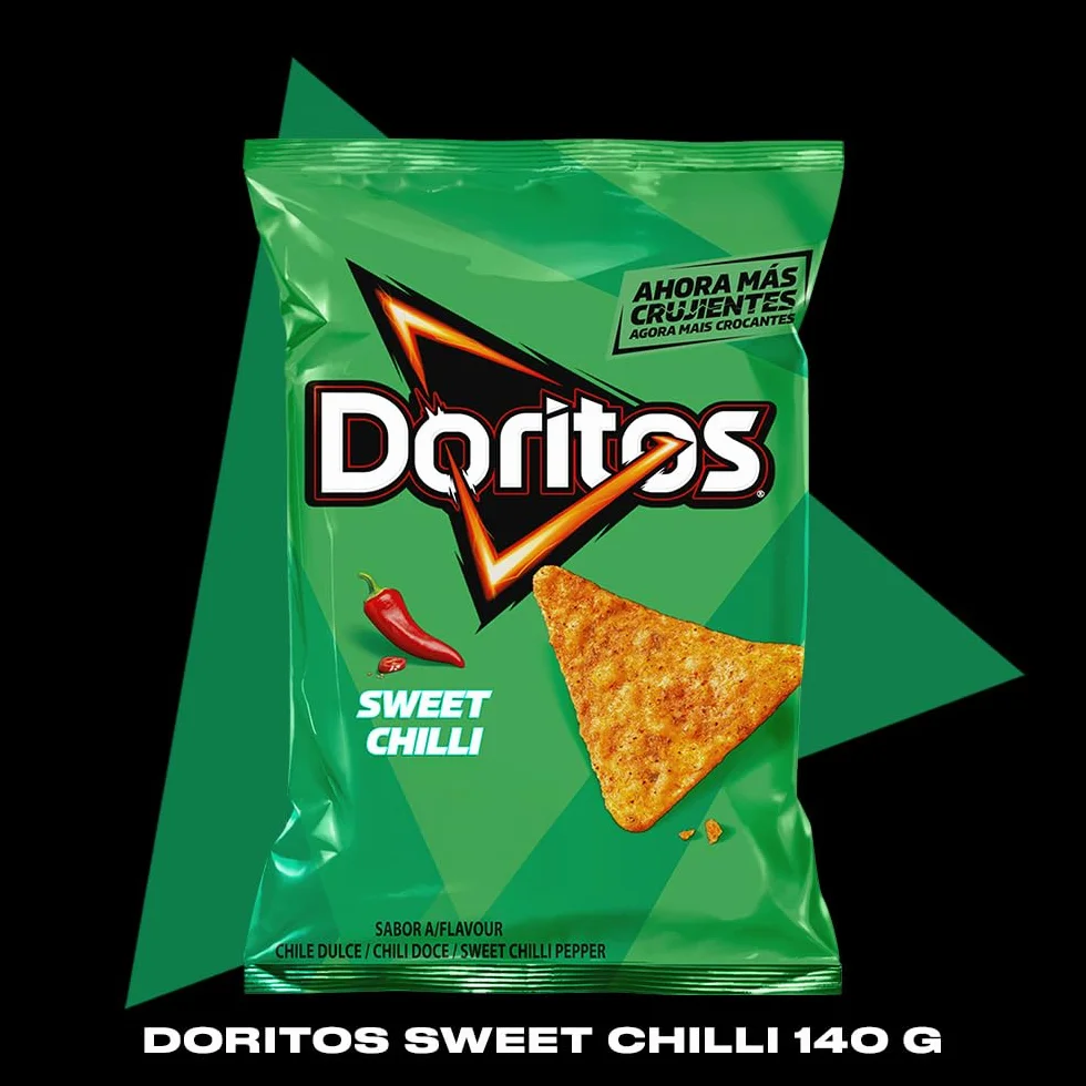 Doritos Chilli Nachos Picante Aperitivo Bolsa Individual 140gr